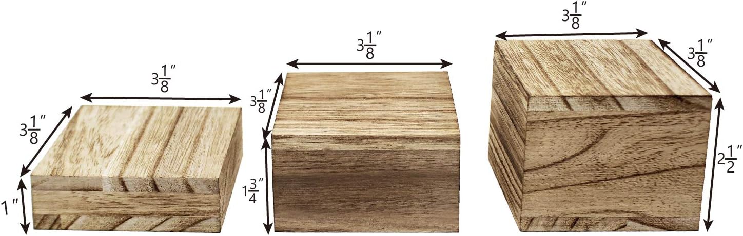 Wood Display Stand / Oak