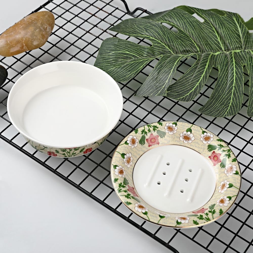 Double-Layer Round Soap Tray / Style B