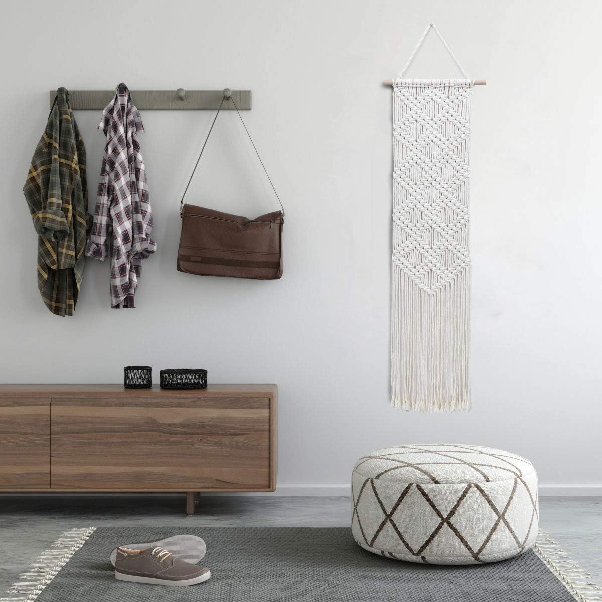 Macrame Wall Hanging / Off-white