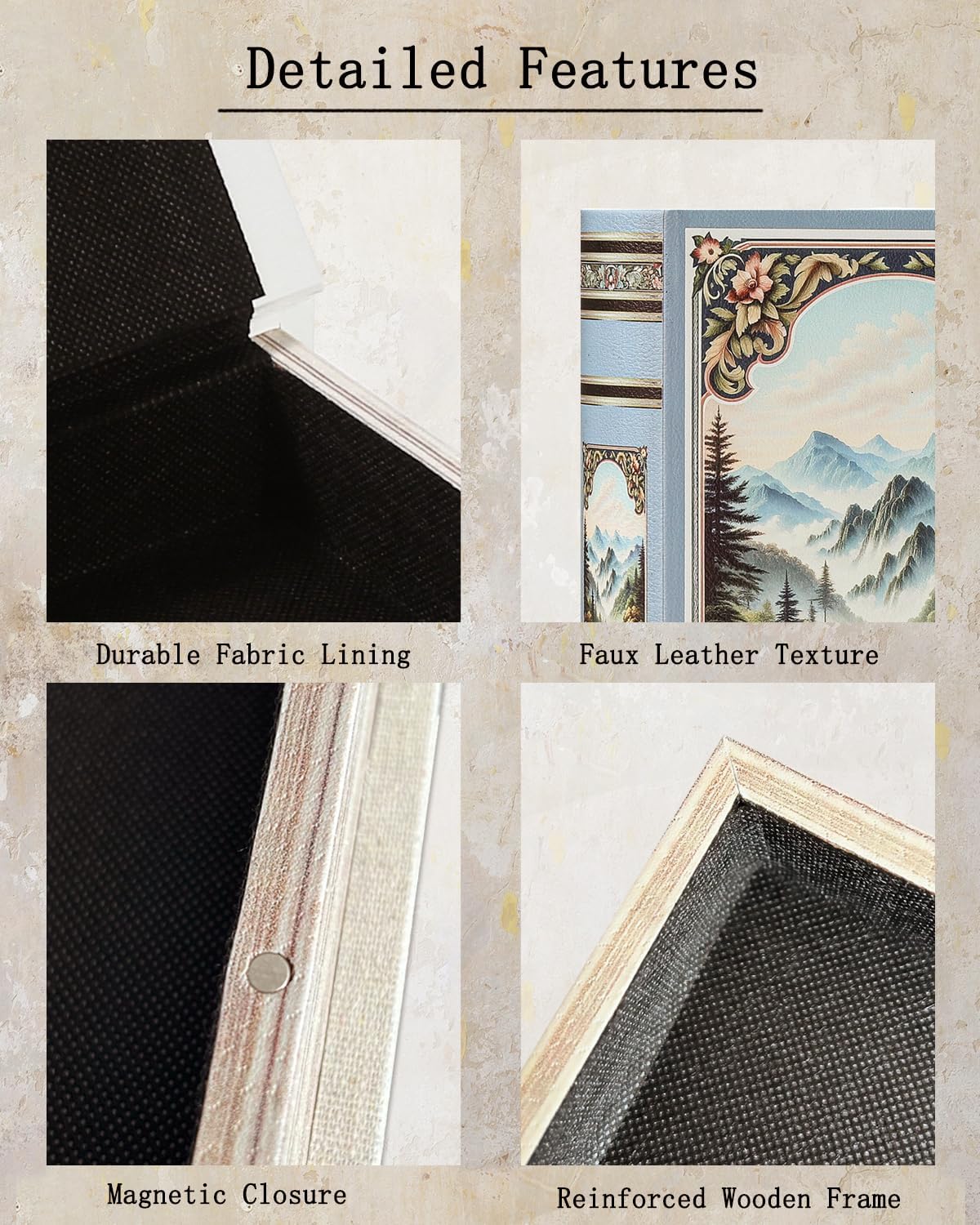 Vintage Faux Book Boxes / Great Smoky Mountains