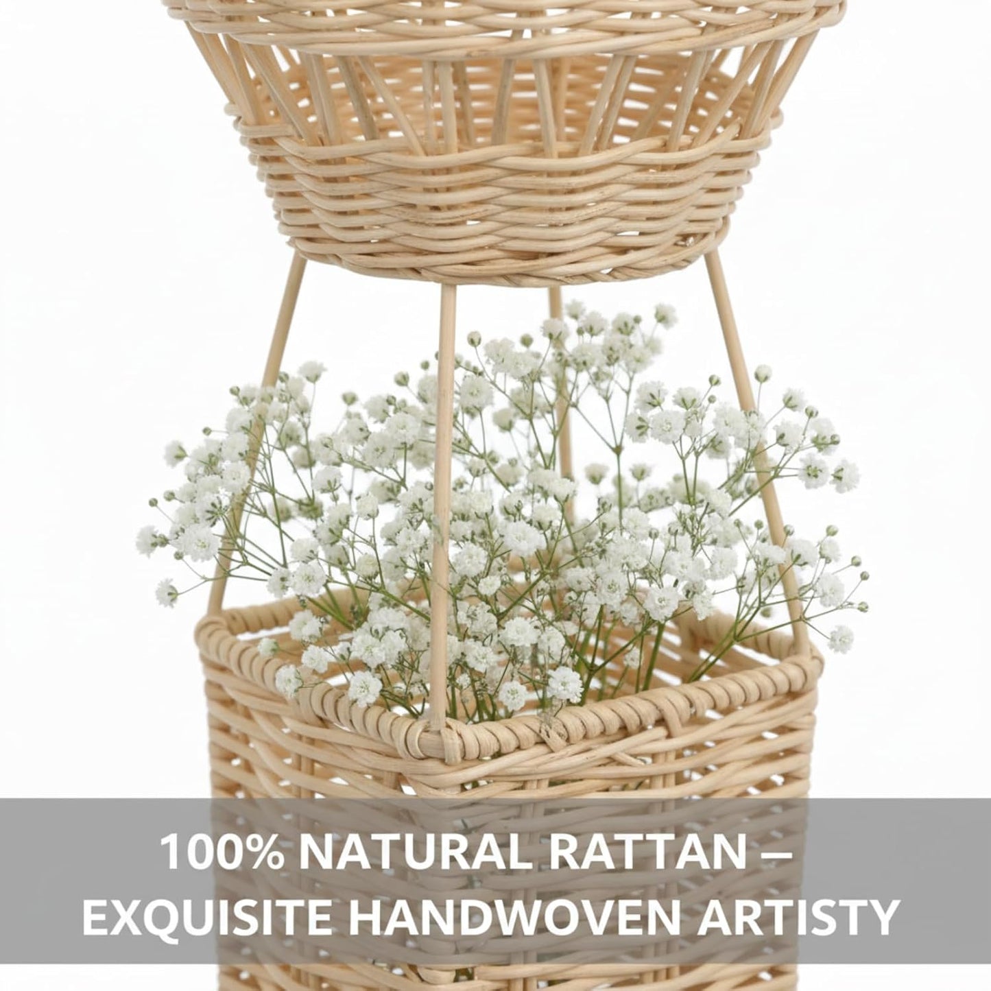 Rattan Hot Air Balloon / Natural