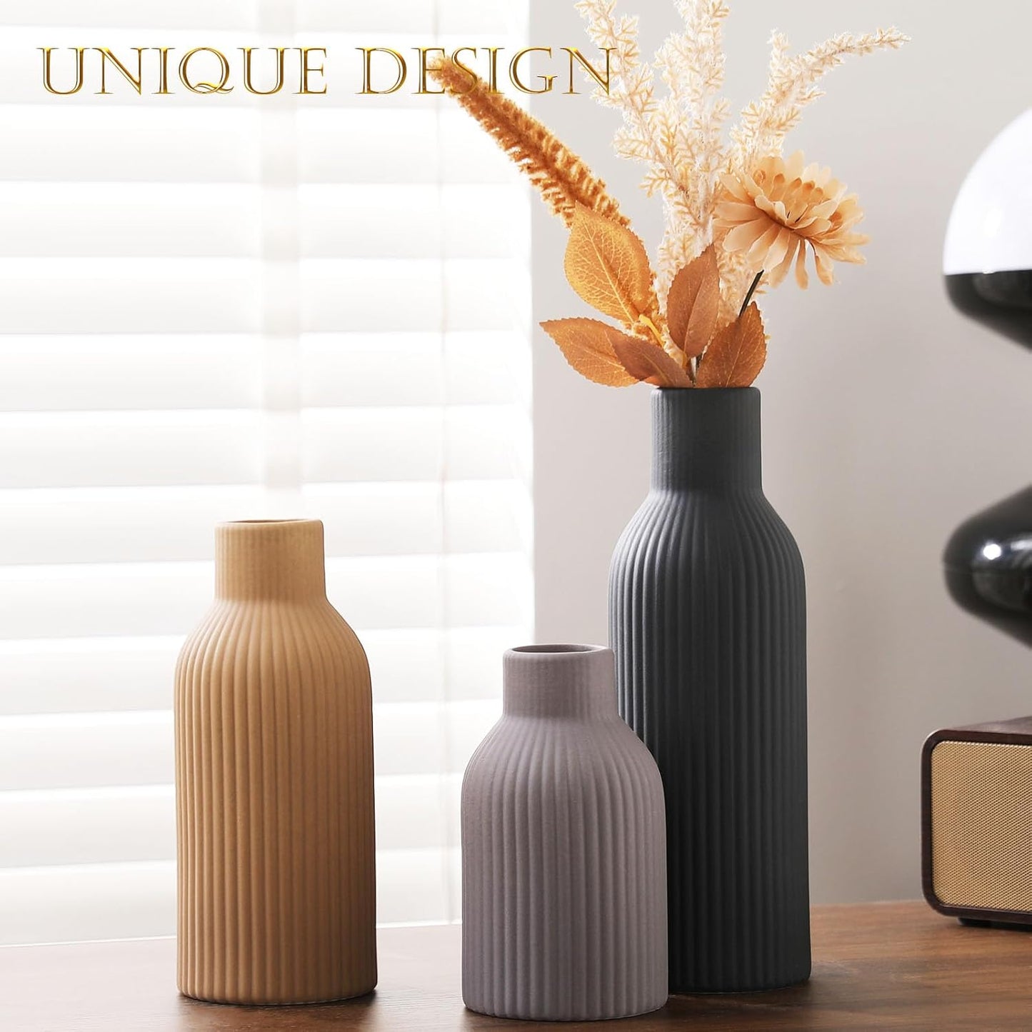 Ceramic Vase / Handcrafted Ceramic Vases / Set B / Set of 3