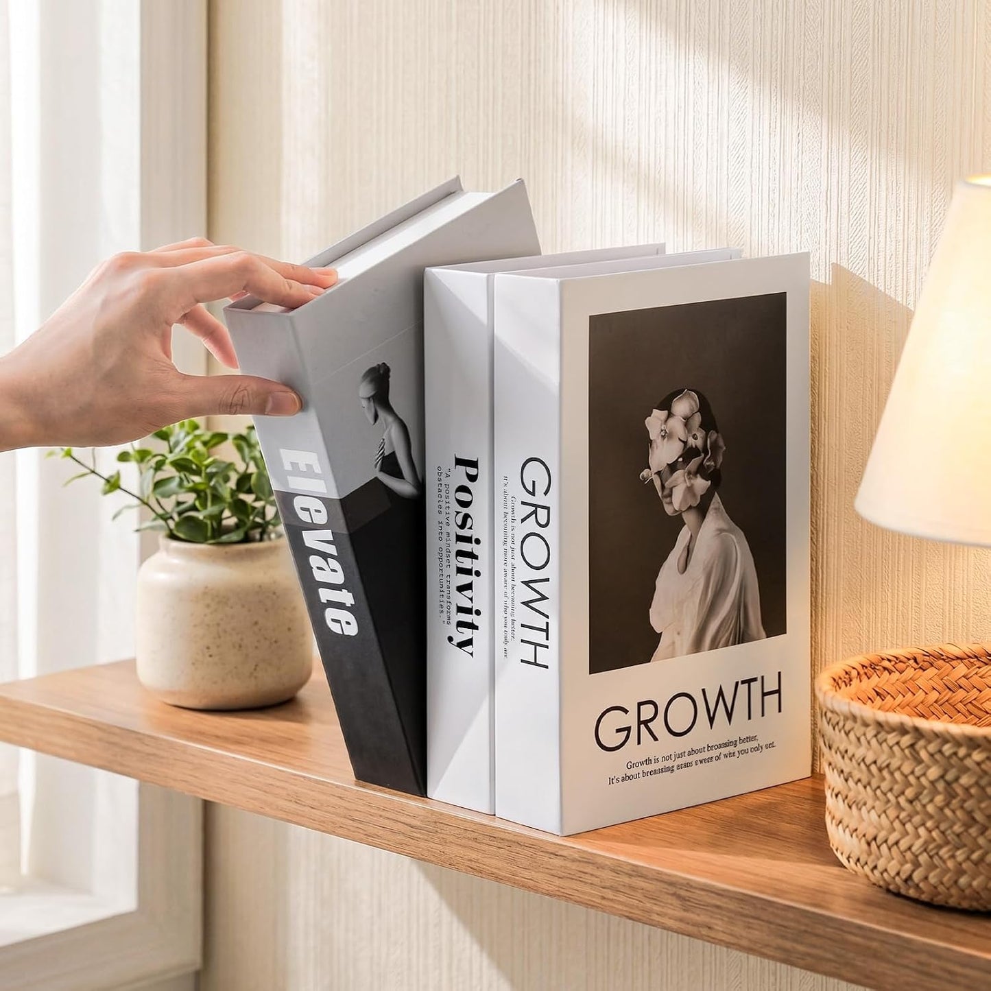 Modern Aesthetic Coffee Table Books / Set of 3