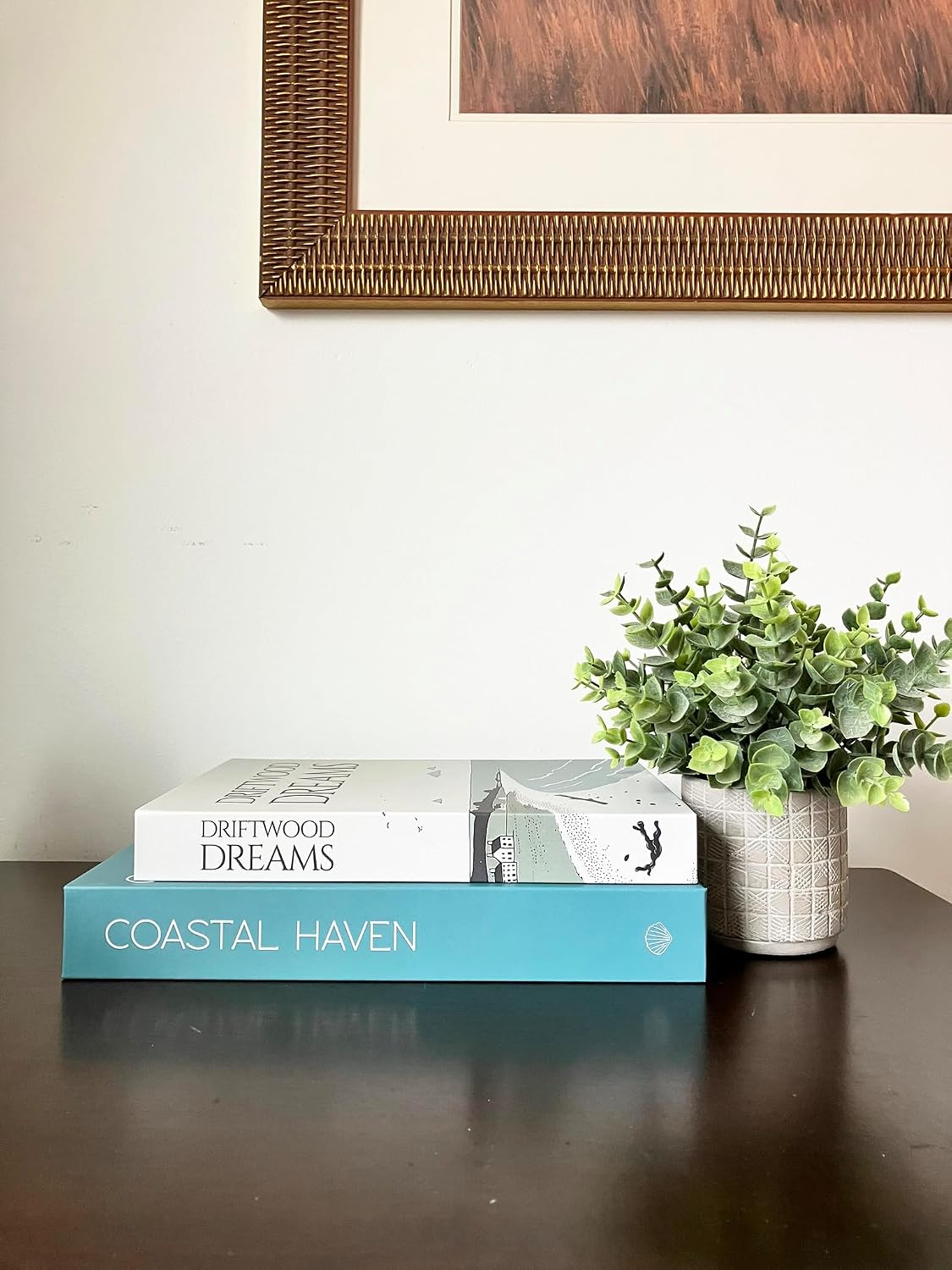 Decorative Faux Book Storage Box / Set of 2