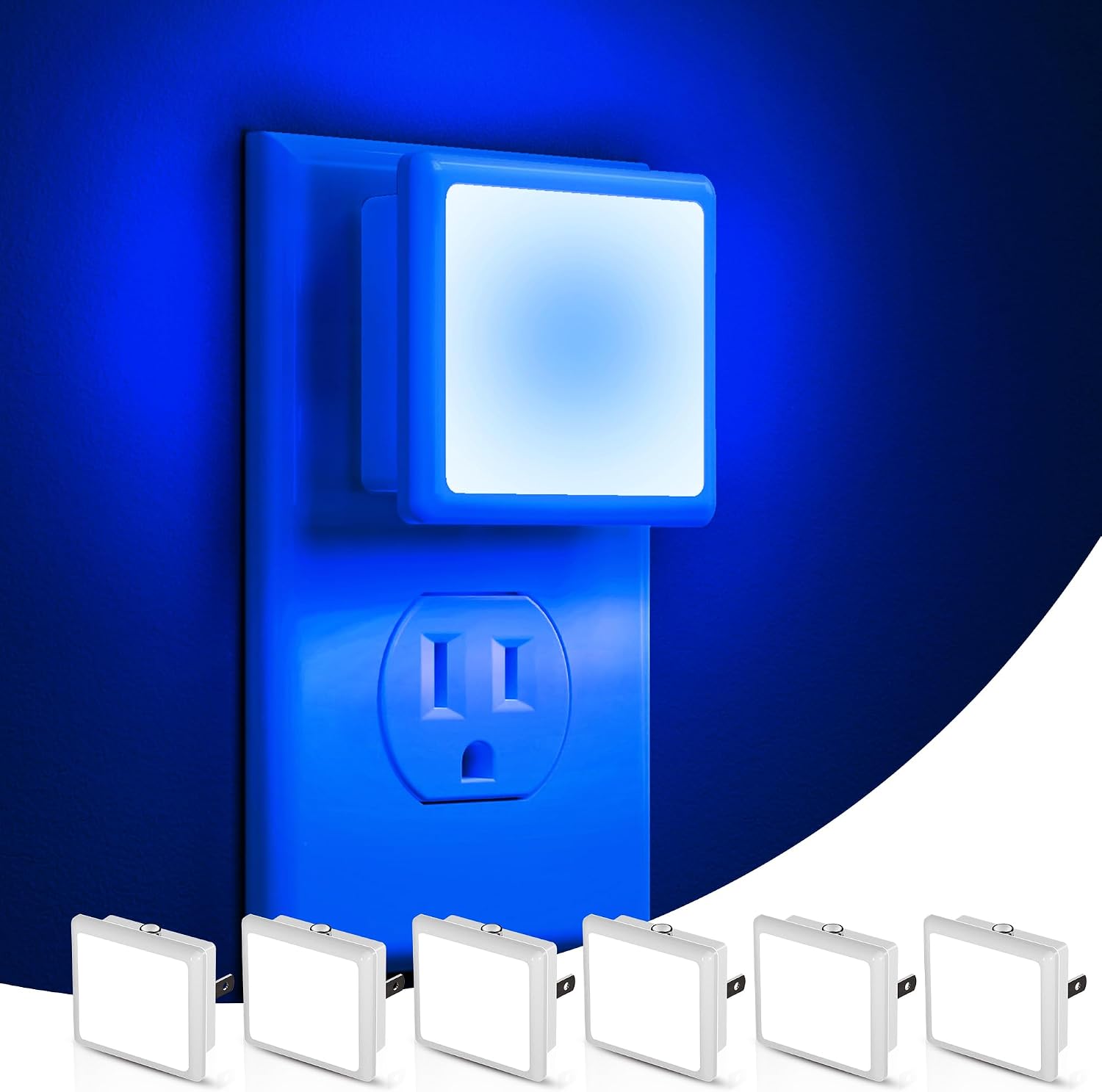 L LOHAS LED Night Light,Night Lights Plug into Wall, Dusk-to-Dawn Sensor
