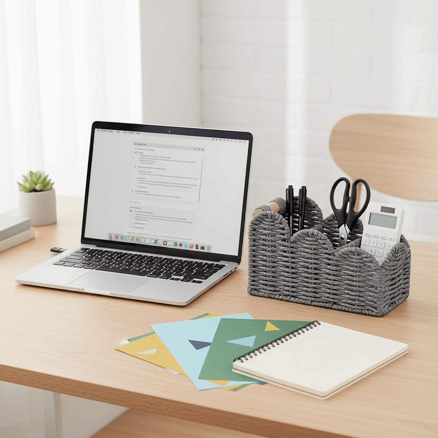 Remote Pen&Pencil Holder Cup / Grey / 3 Slots