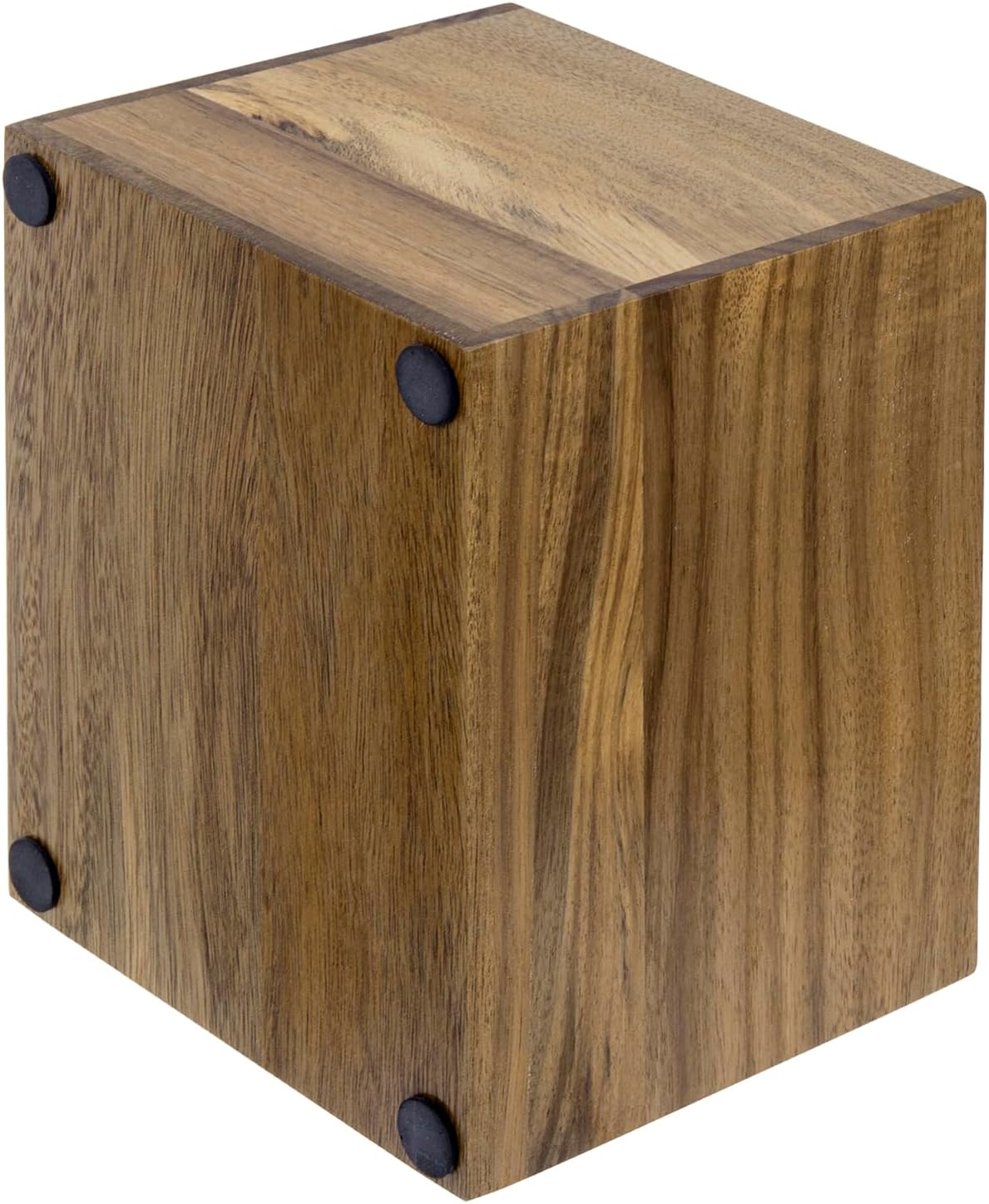 Wood TV Remote Control Holder / Acacia Wood