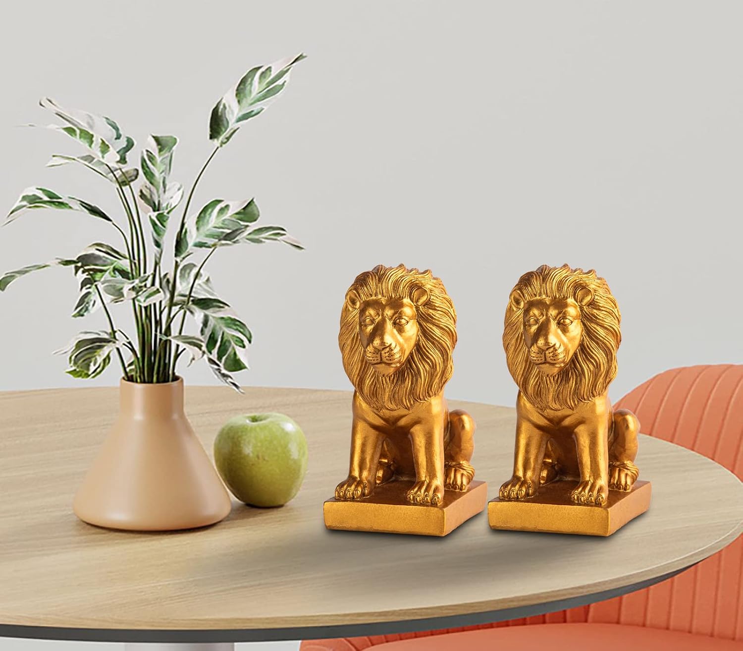 Lion Book Ends