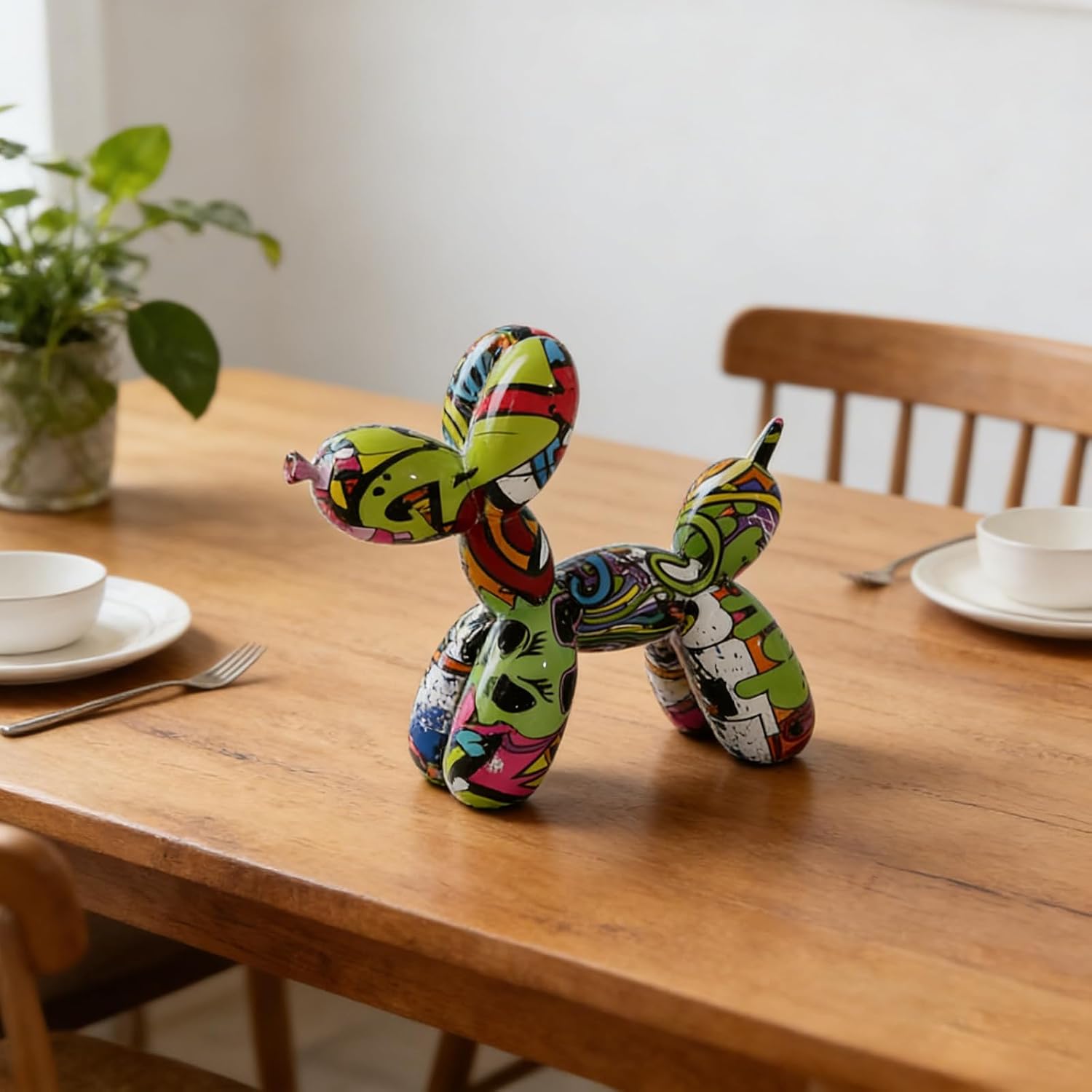 Balloon Dog Statue / Graffiti B