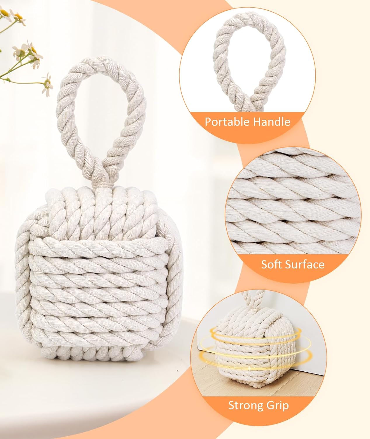 Rope Knot Design / Beige
