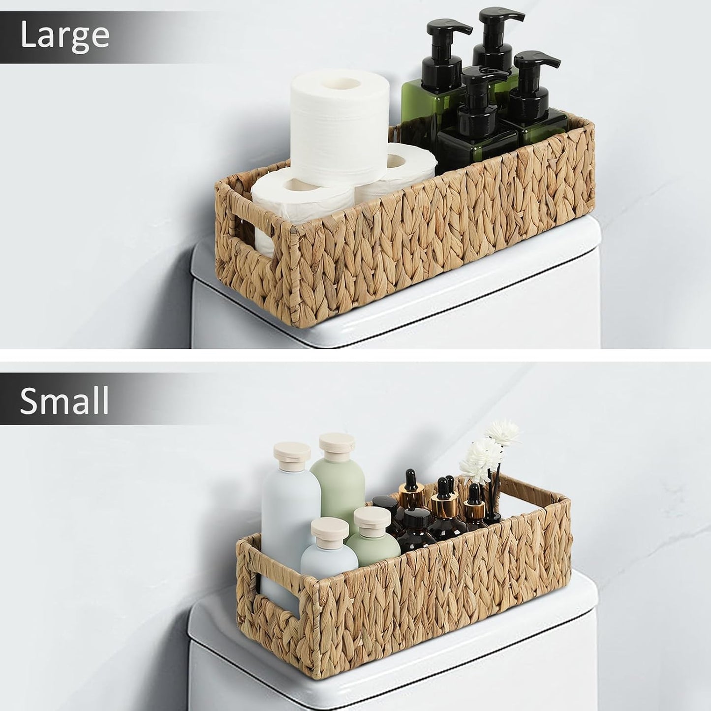 Nesting Small Wicker Basket / Water Hyacinth