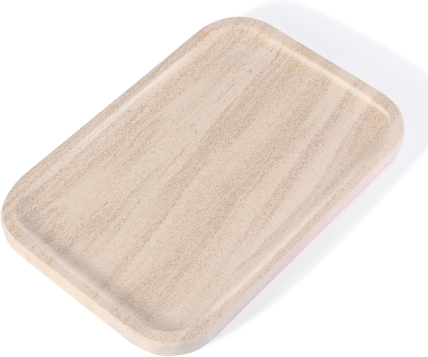 Jewelry Holder / Marble Vanity Tray / Beige Cream