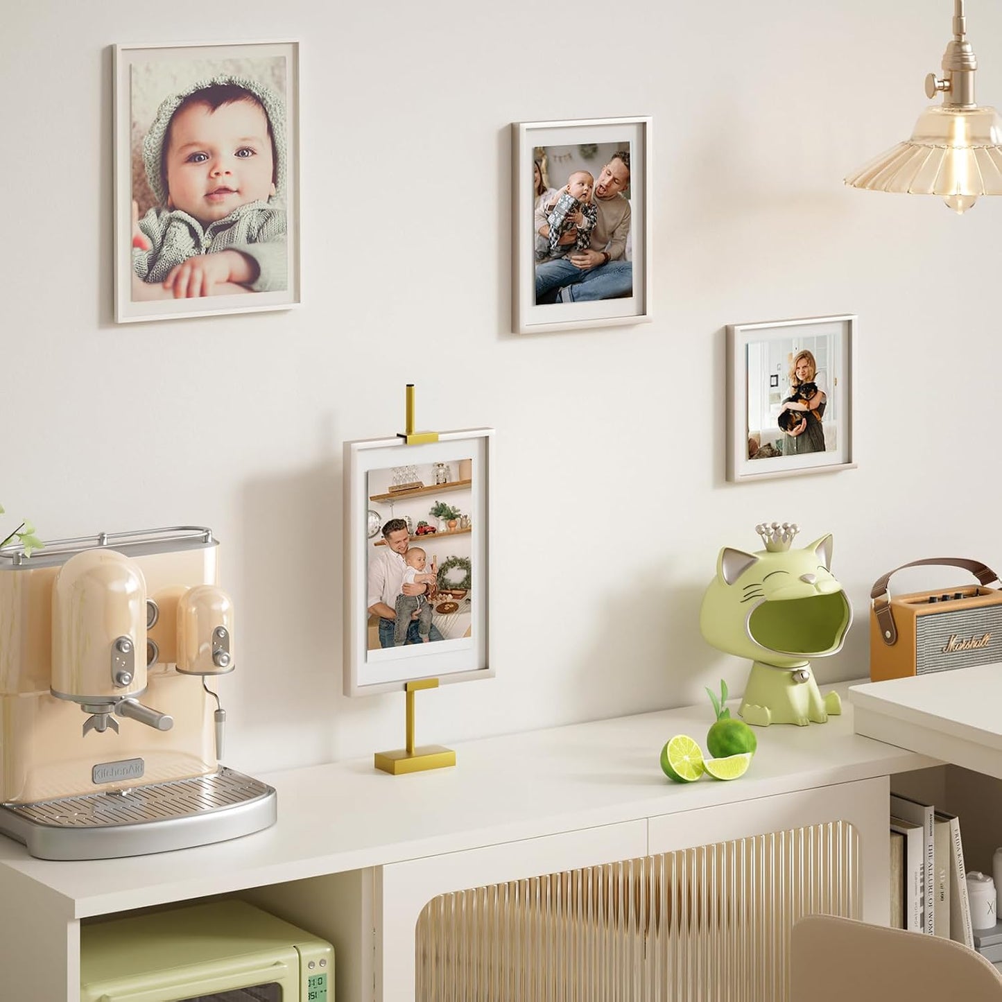 Picture Frame Stand Frame Holder Table Easels / Gold / 29 Inch