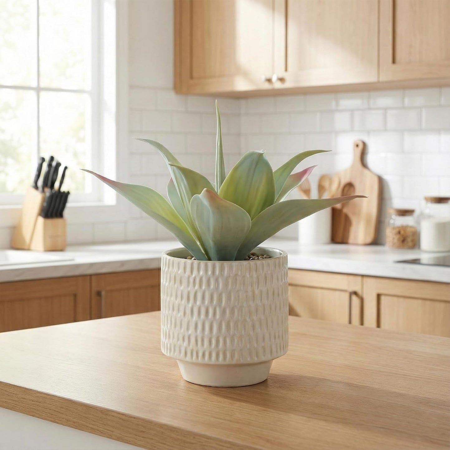 11.8" Artificial Agave Plant