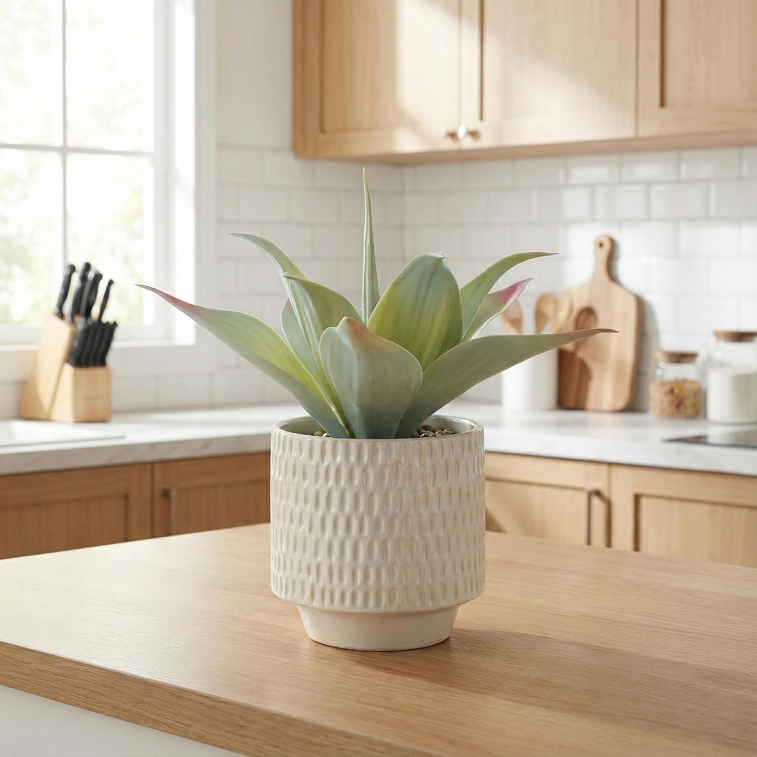 11.8" Artificial Agave Plant