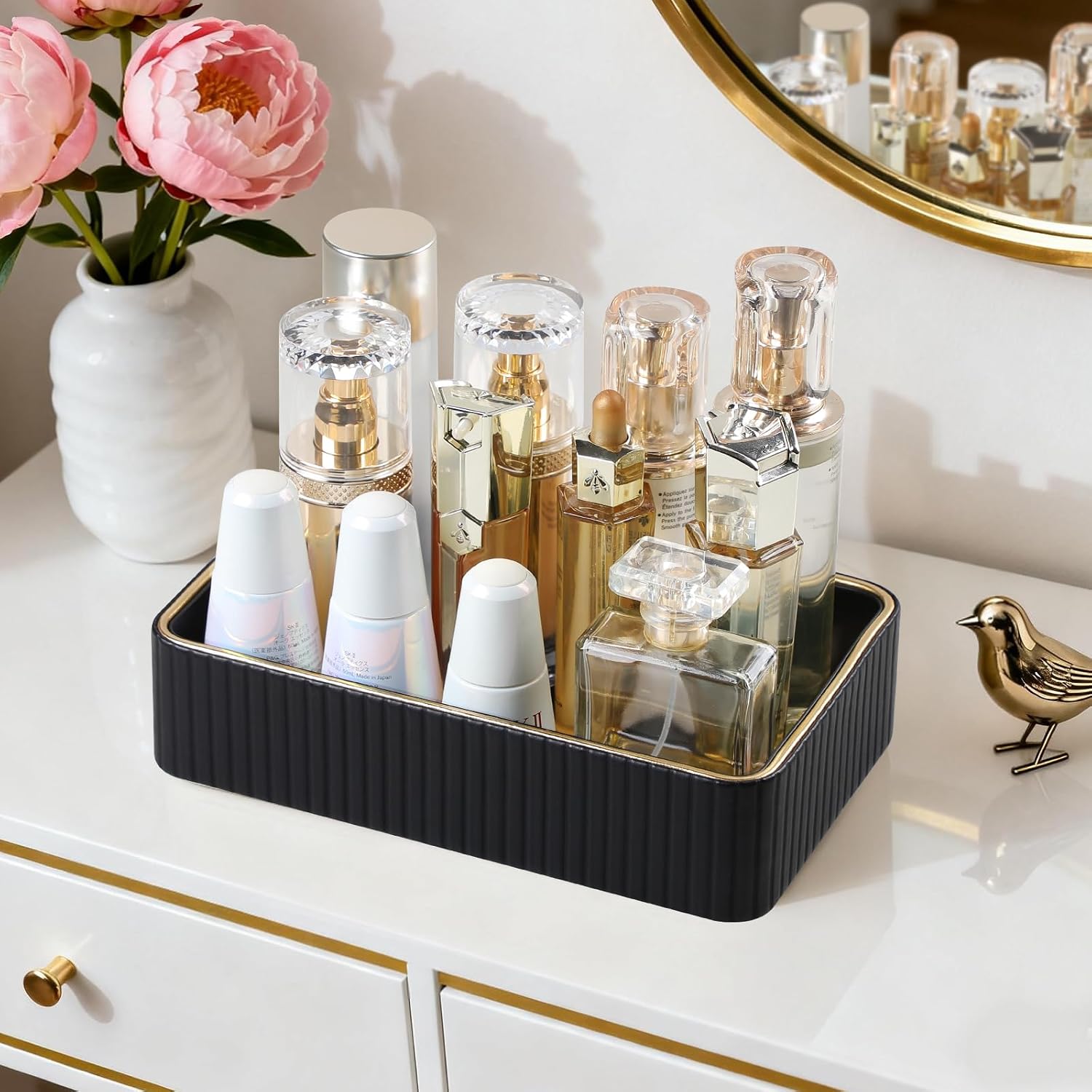 Desk Organizer Tray / Black / 9.5 x 6 x 2.2