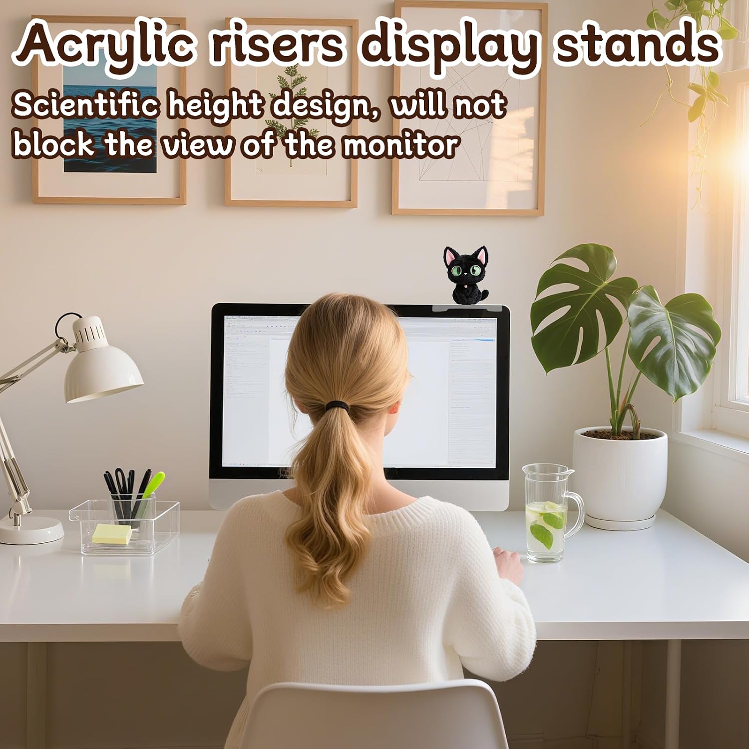 Riser Stand / Computer Screen Display Stand for Anime Figure / Set of 4