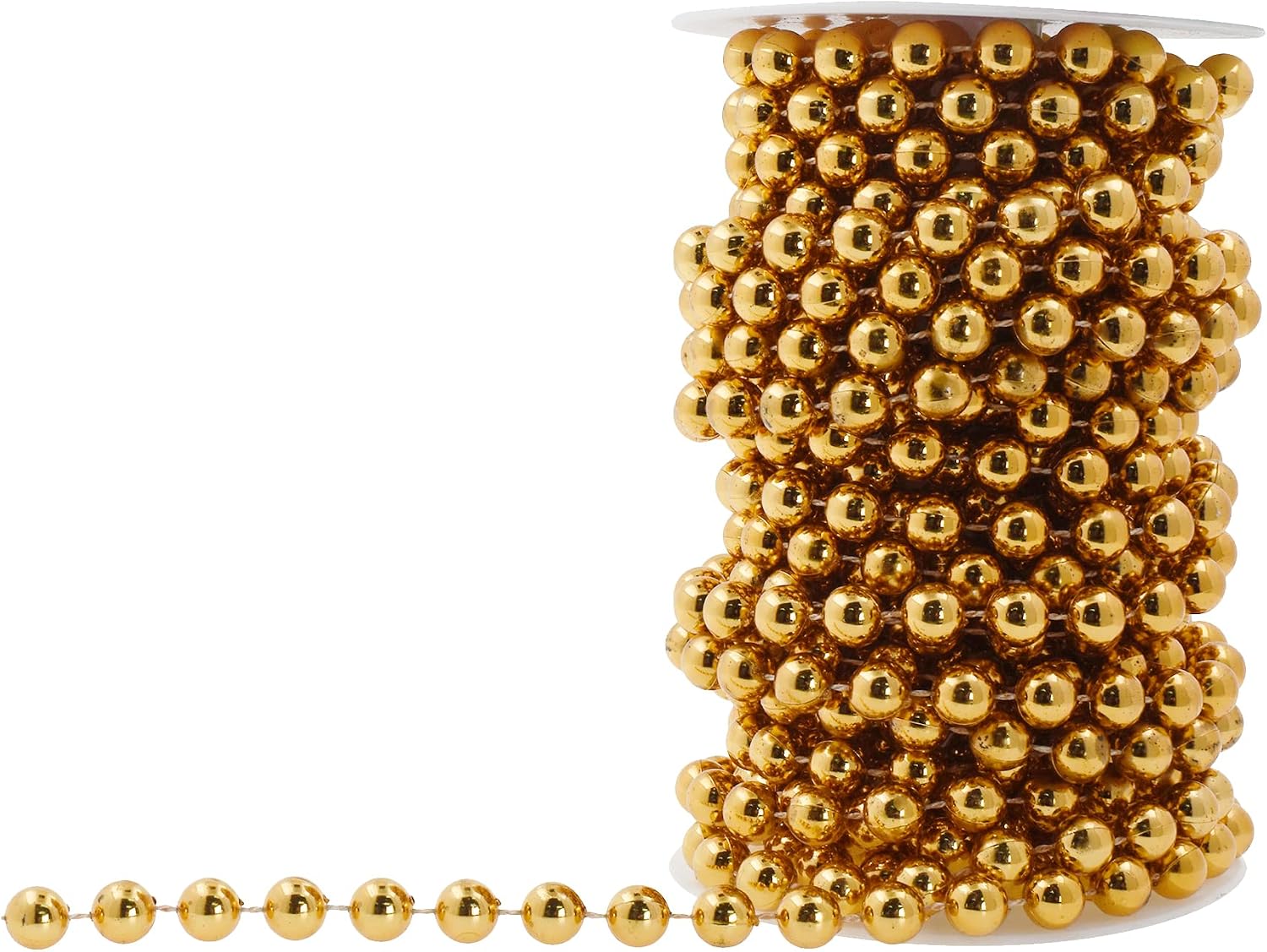 11 Yards Pearls Garland Strand Strings / Dark Gold / 10mm 11 Yards