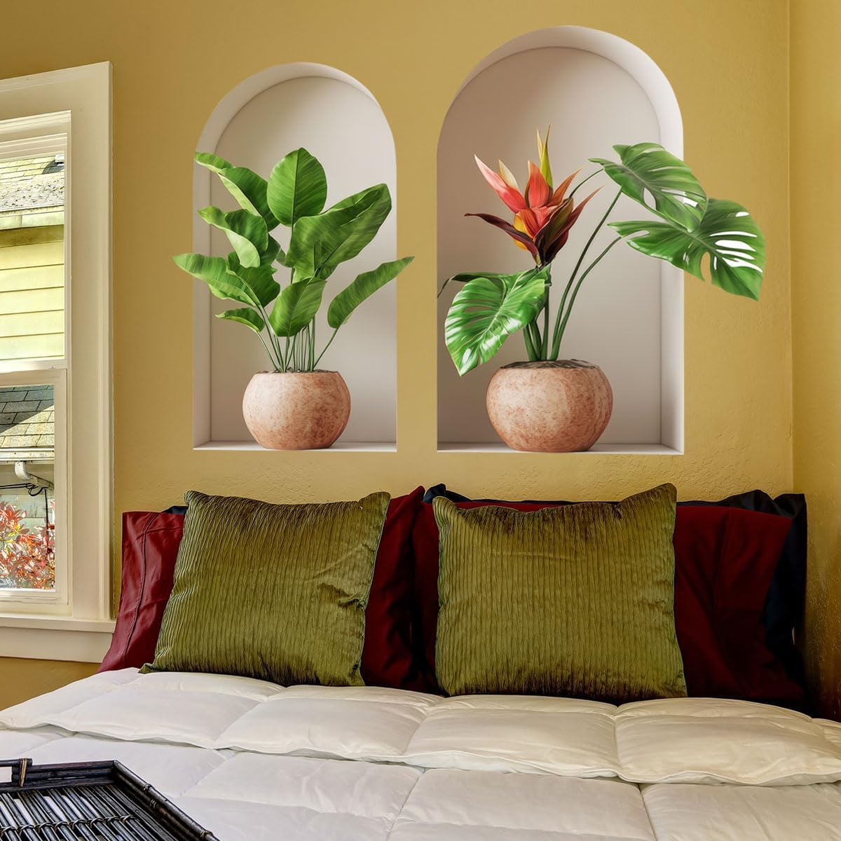 Plants Wall Decals / Colorful / Green