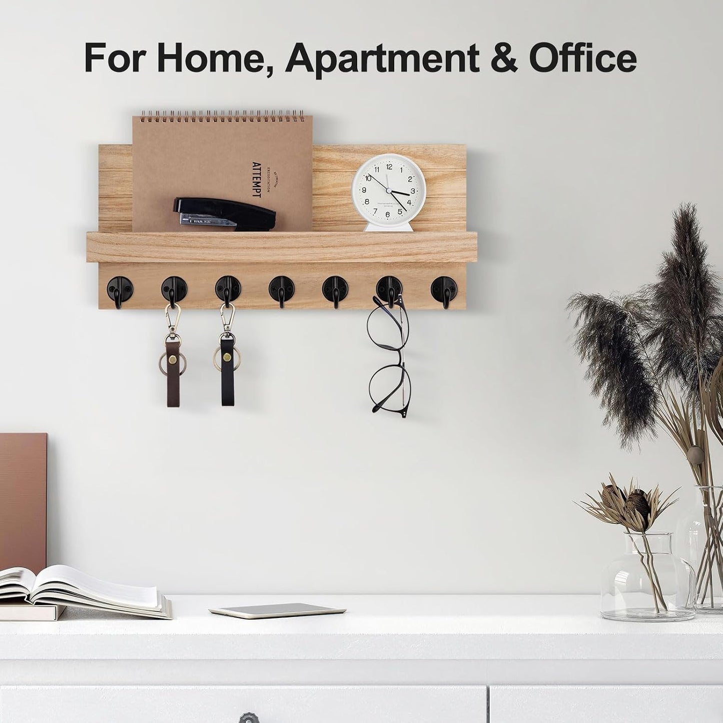 Key Holder Wall Mount / Wood