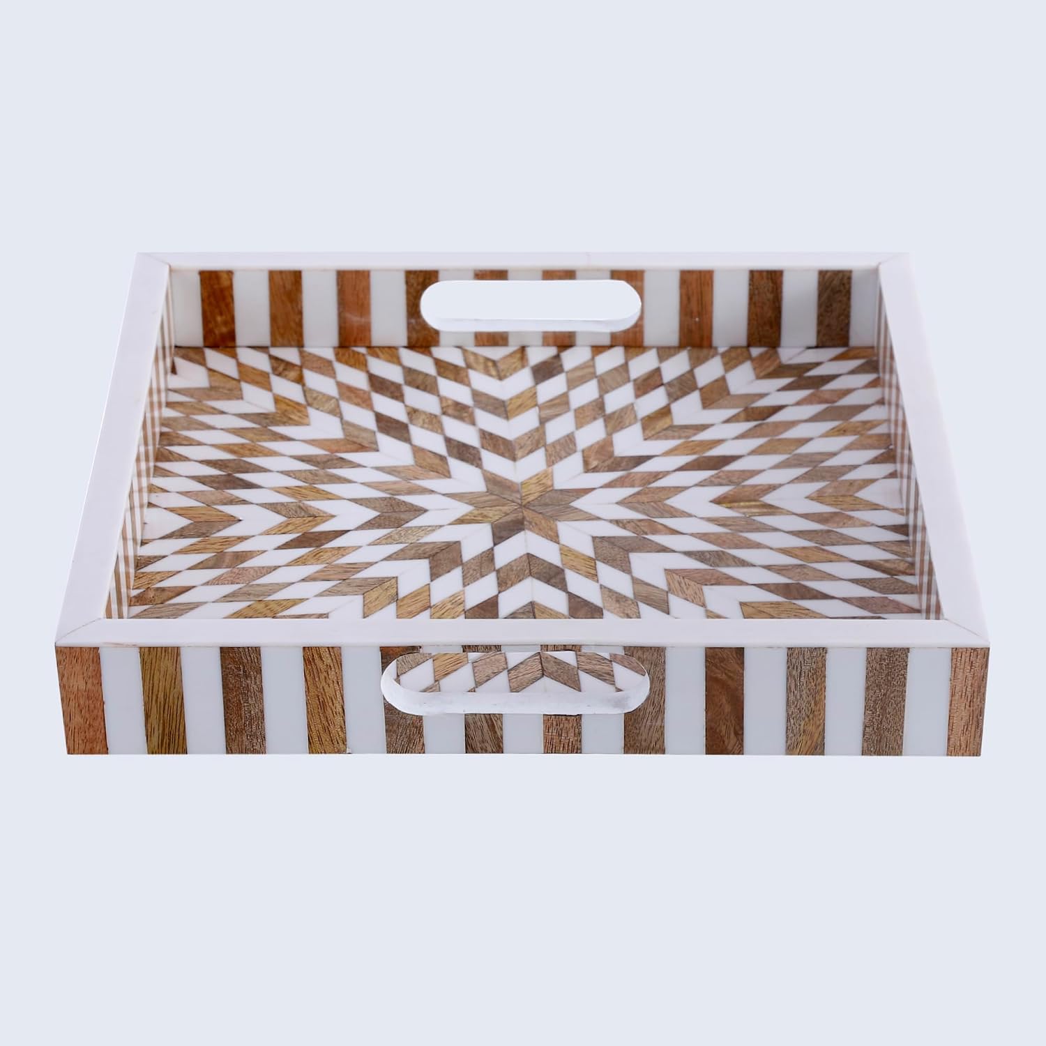 Inspired Decorative Tray / 12 x 12 / Vida