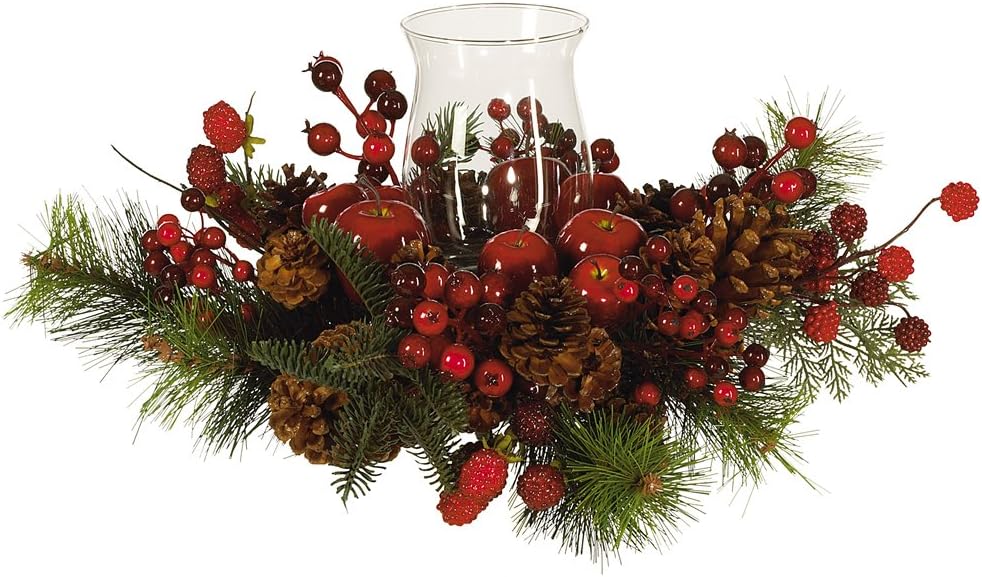 RAZ Christmas Bottle Brush Trees Set of 3 in Sparkling Champagne Gold, 17.5 Inches,14 Inches and 9 Inches High