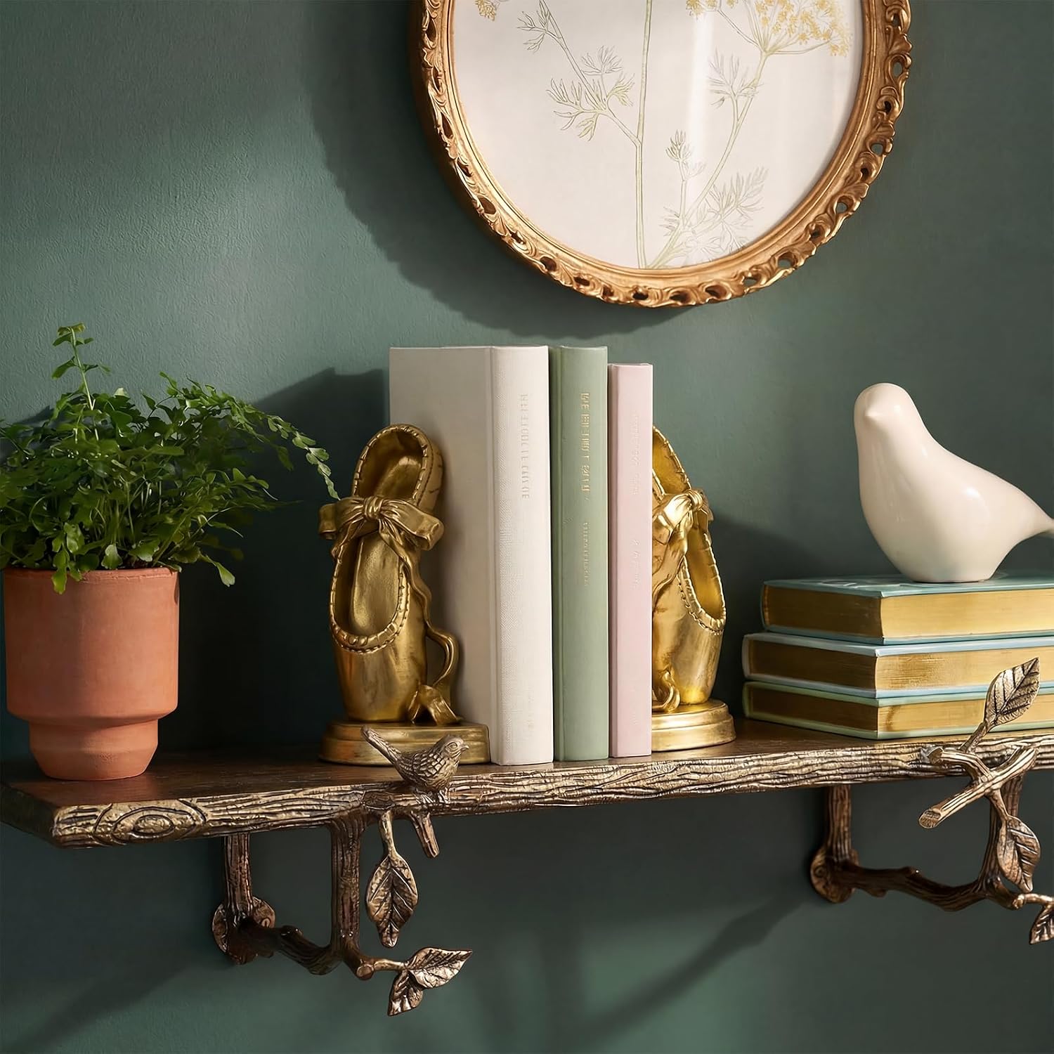 Bookends / Book Ends / Gold