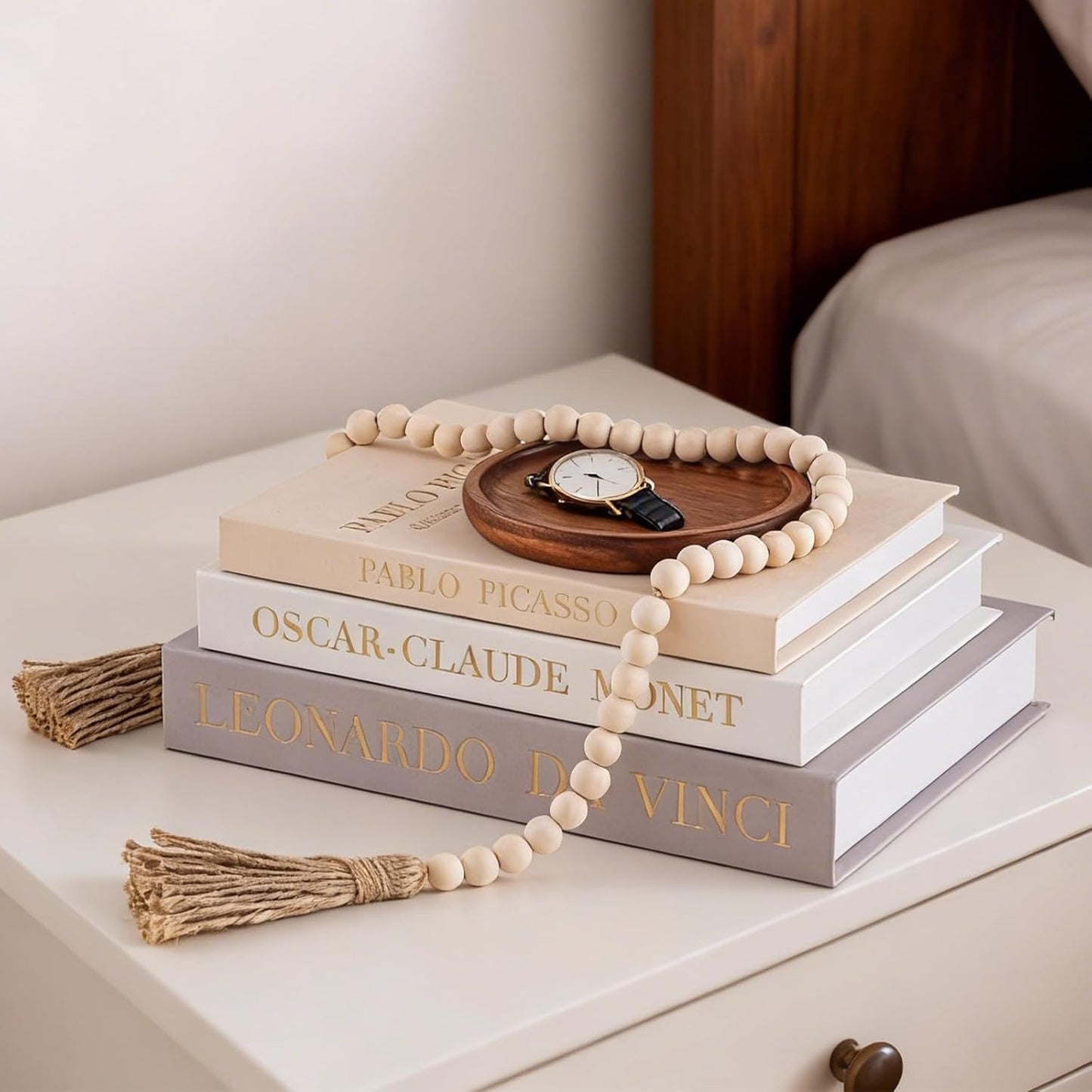 in 1 Aesthetic Linen Boxes Coffee Table / 5 Inch