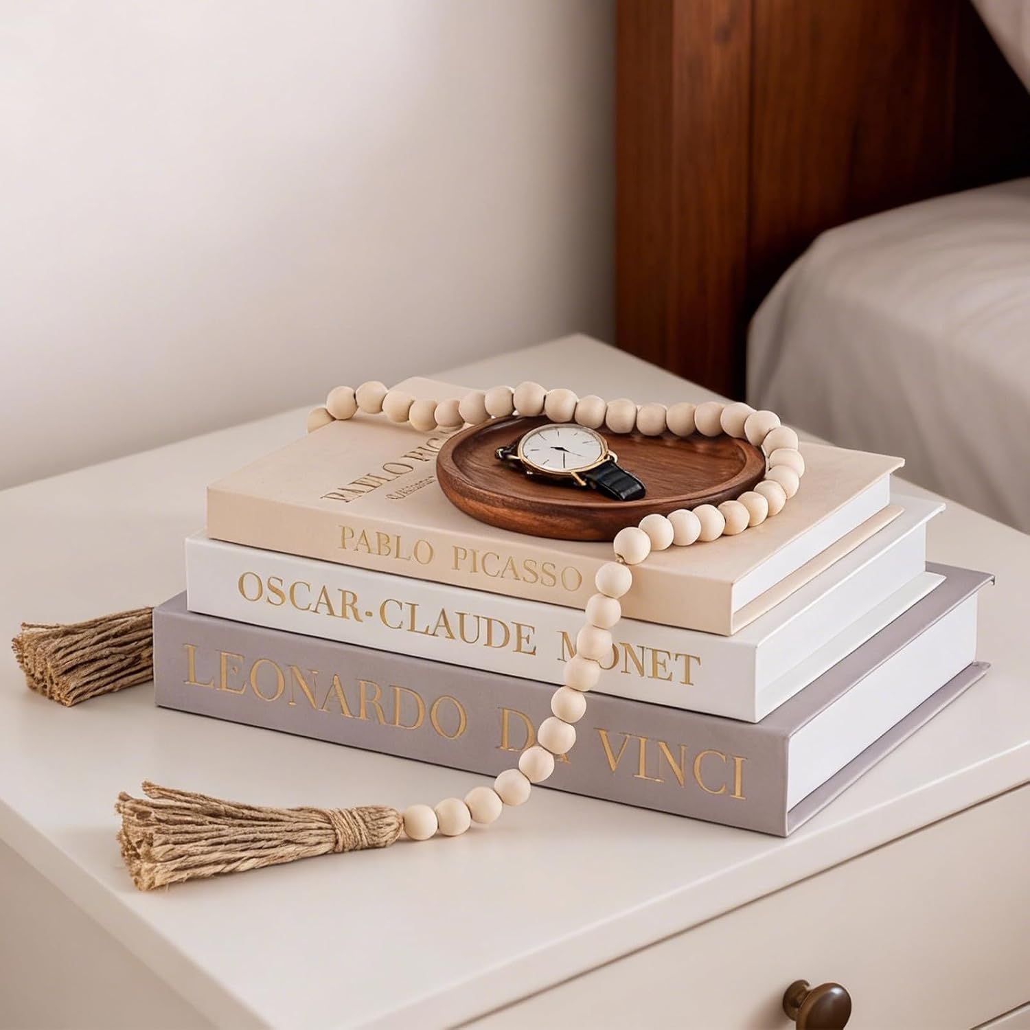 in 1 Aesthetic Linen Boxes Coffee Table / 5 Inch