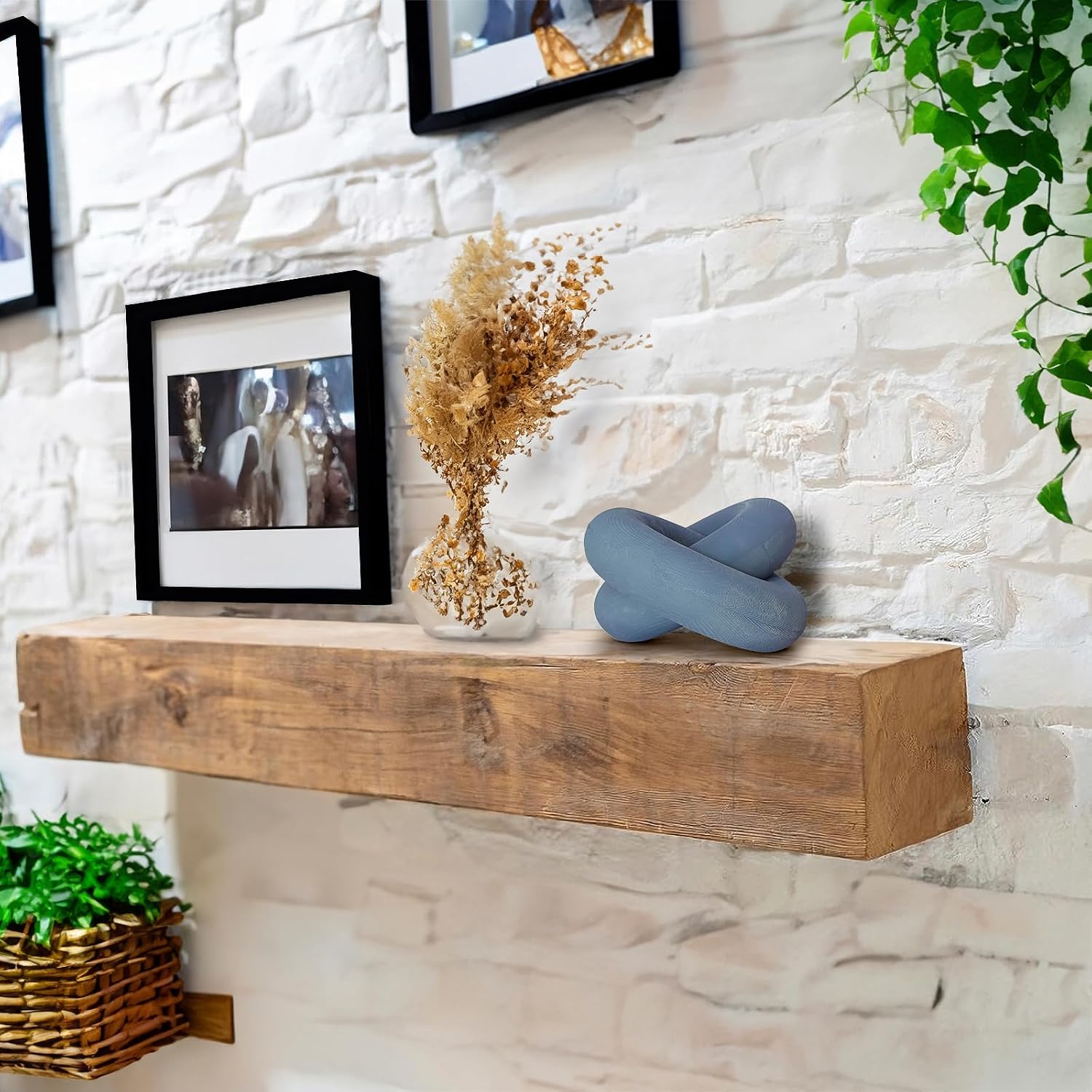 Wood Knot Decor Chain Link