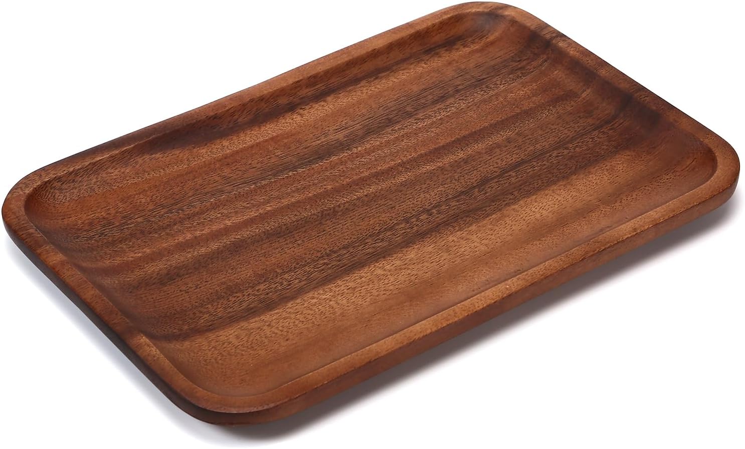 Serving Acacia Wood Valet Tray for Men Women