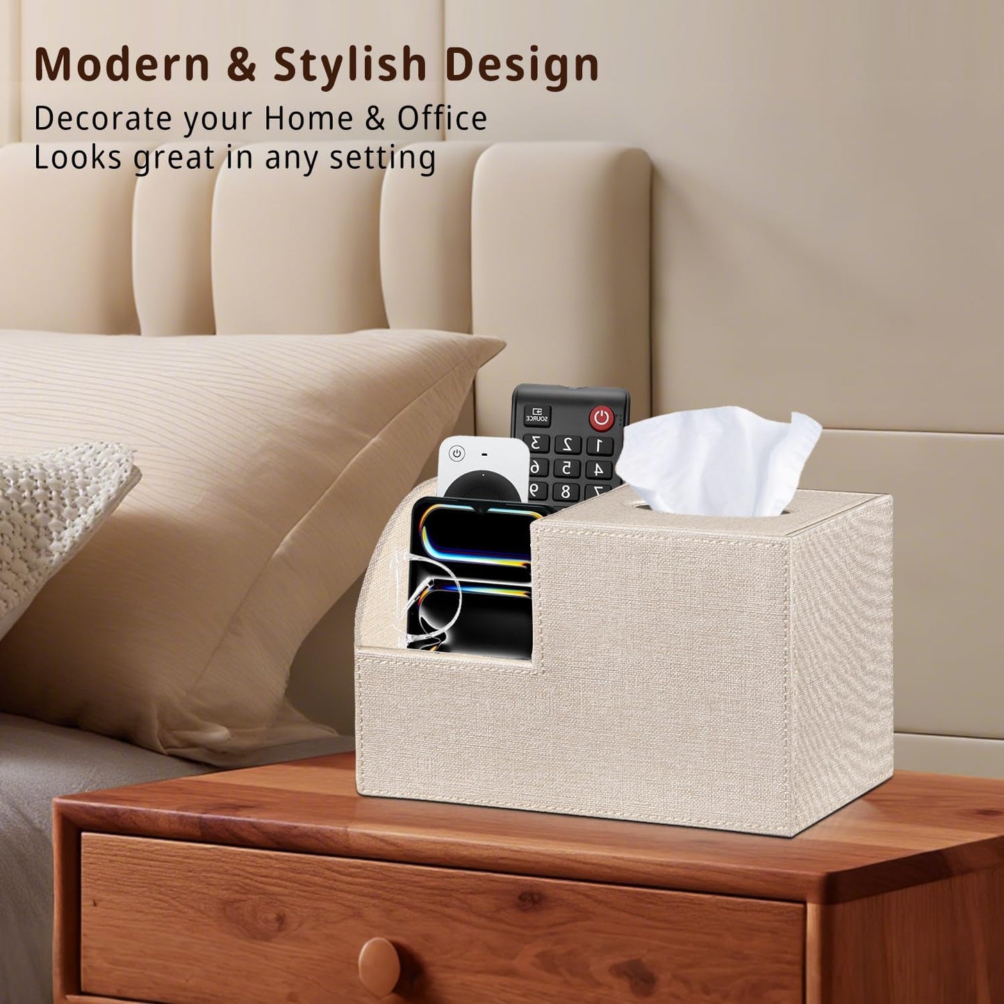 Tissue Box Cover / Beige