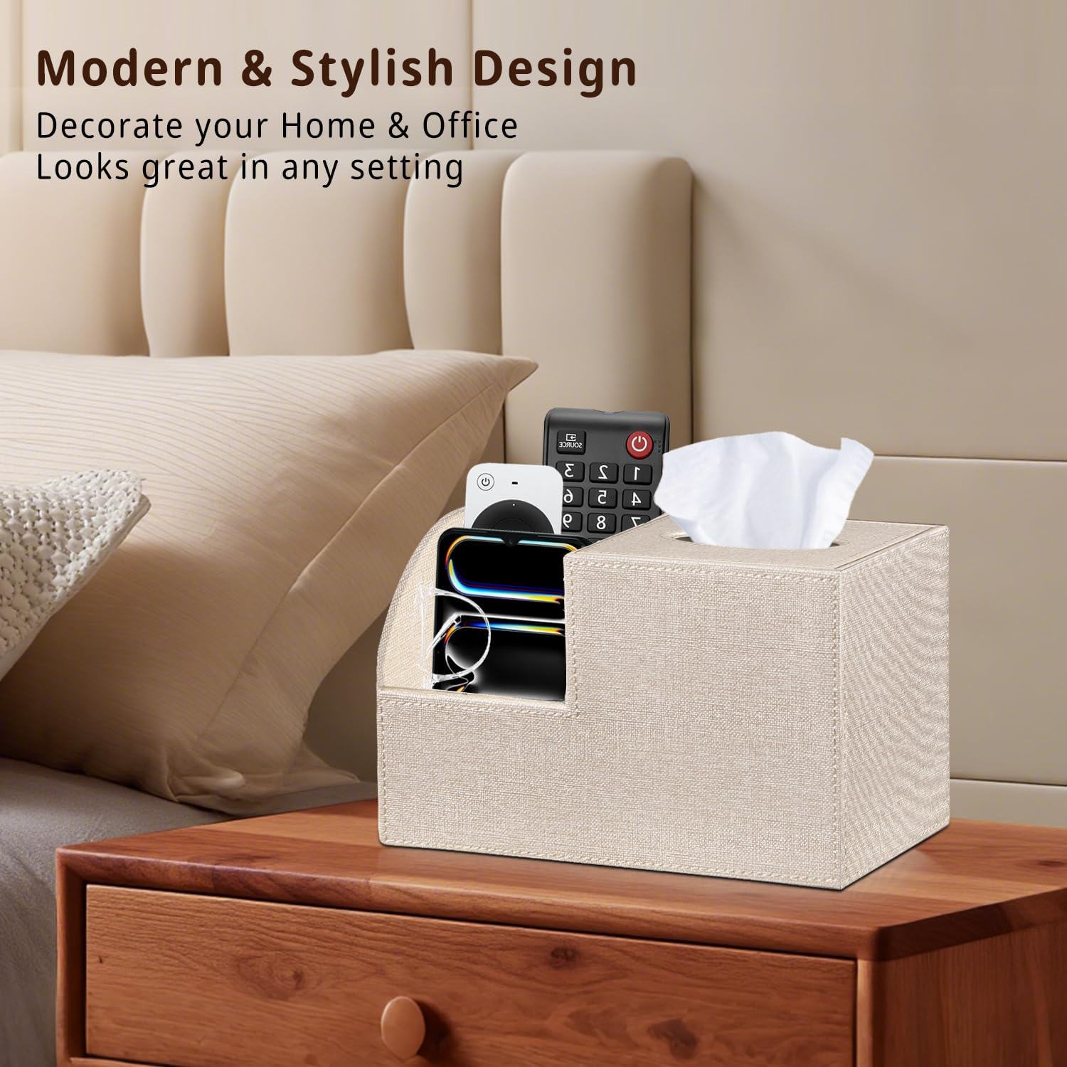 Tissue Box Cover / Beige