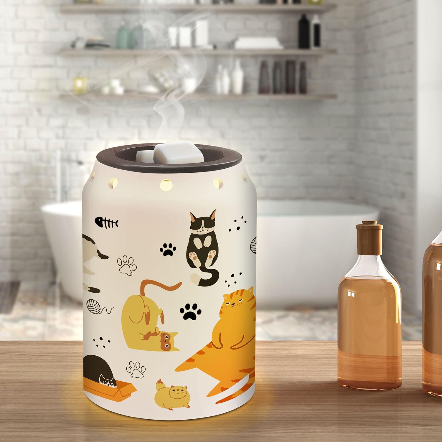 Funny Electric Ceramic Wax Melt Warmer / Cat