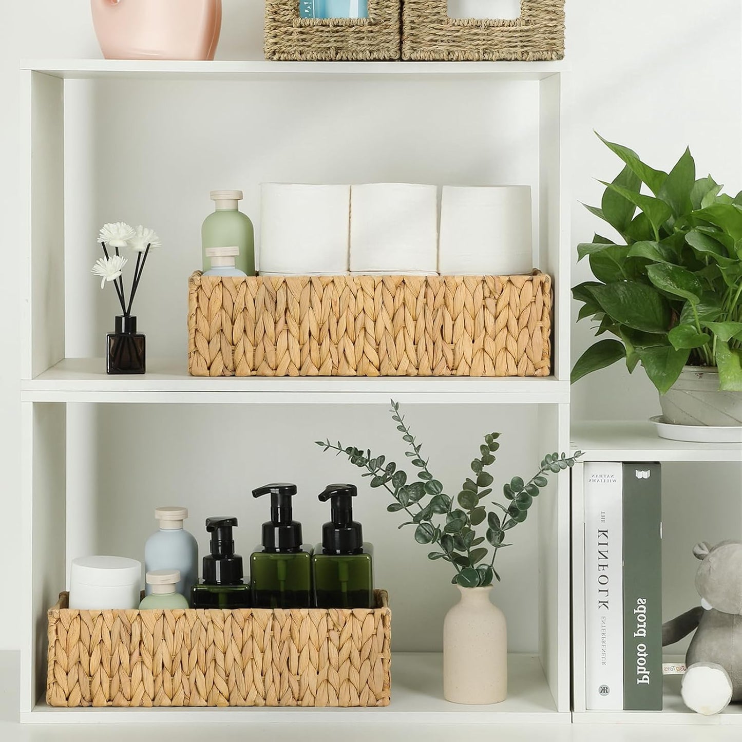 Nesting Small Wicker Basket / Water Hyacinth