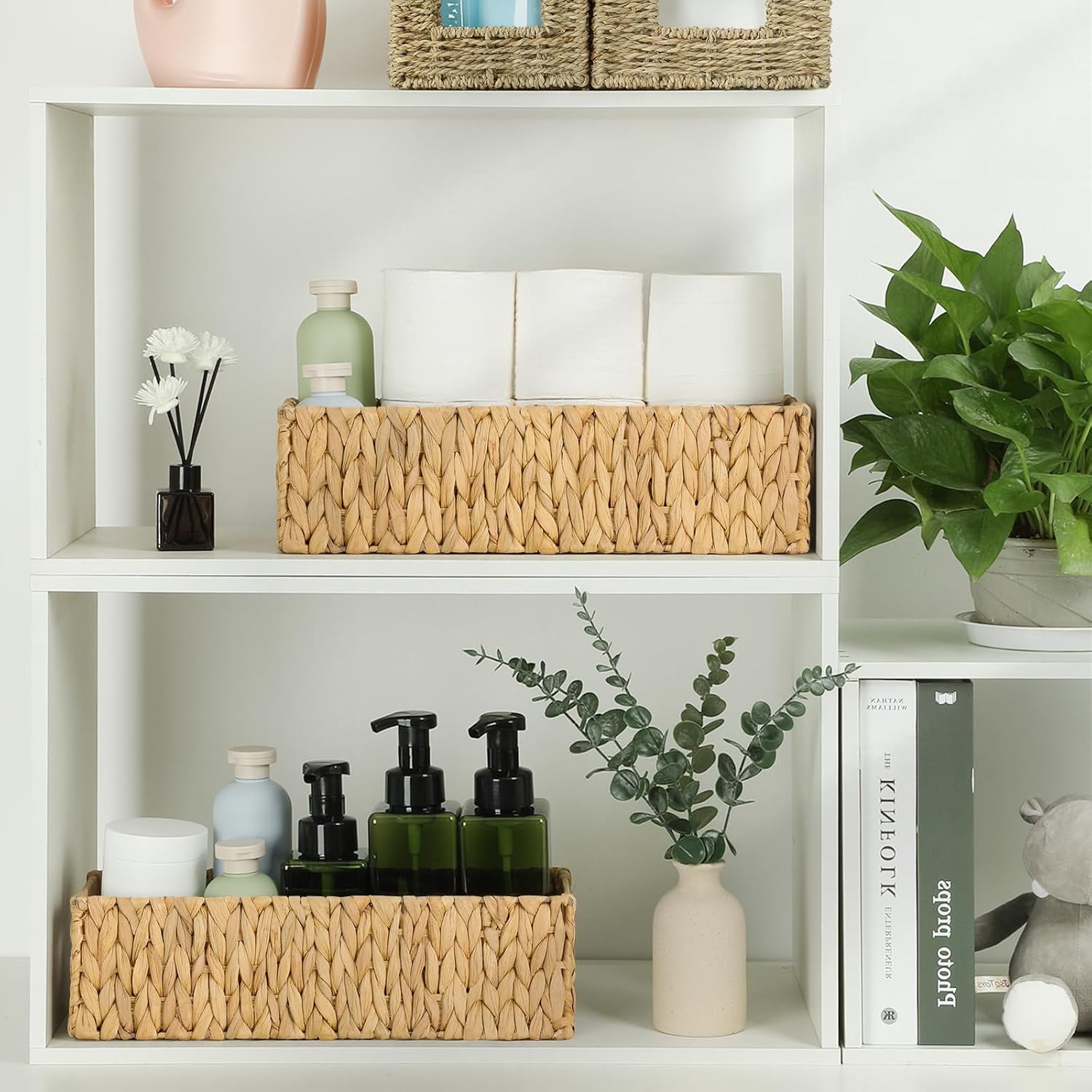 Nesting Small Wicker Basket / Water Hyacinth