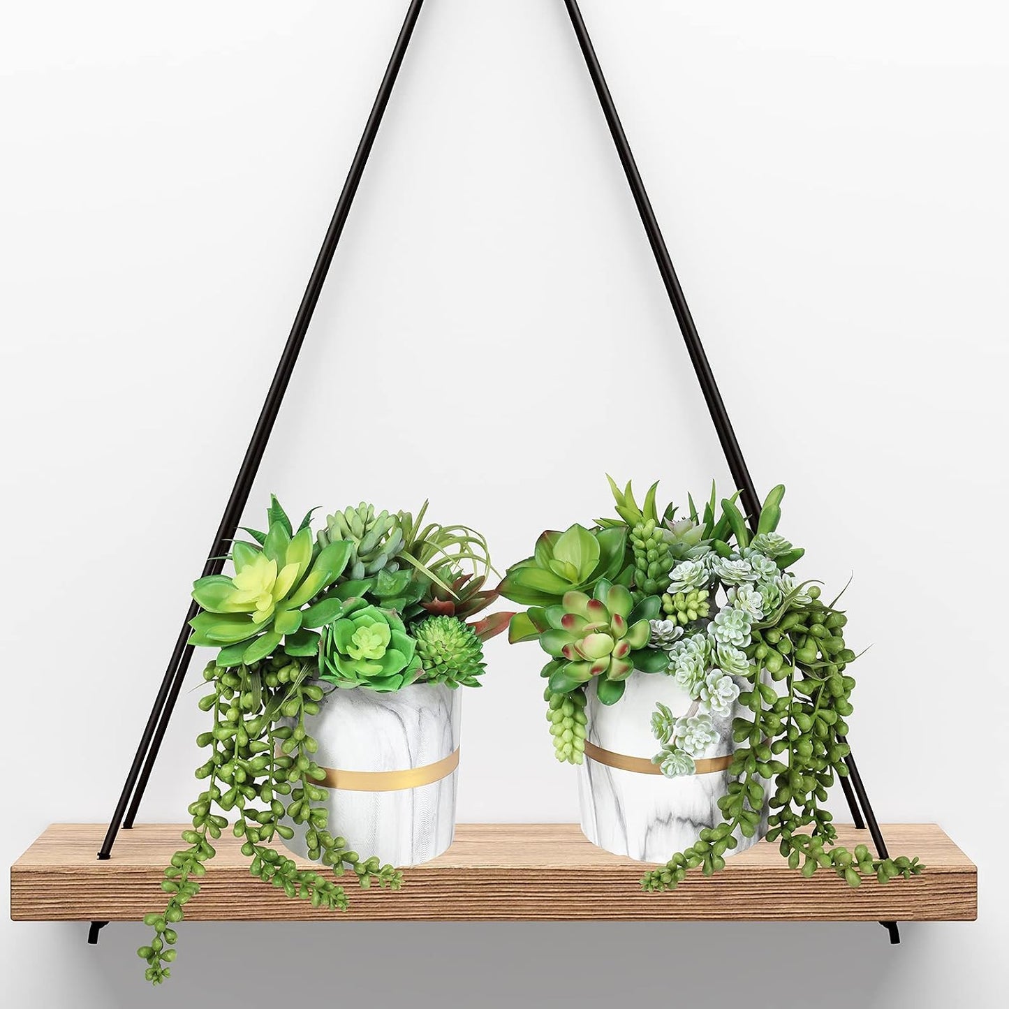 Assorted Artificial Succulents Plants Unpotted Small Aloe Hops Cactus String / Green / Set of 19