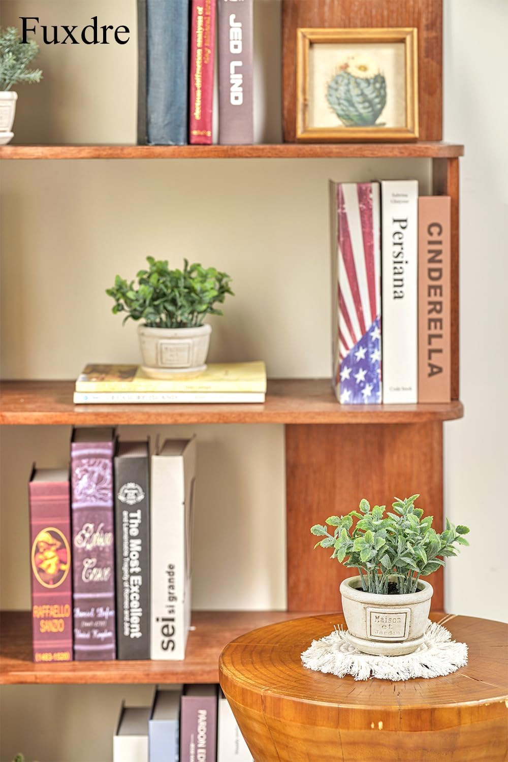 Small Artificial Plants / Mint / Set of 2