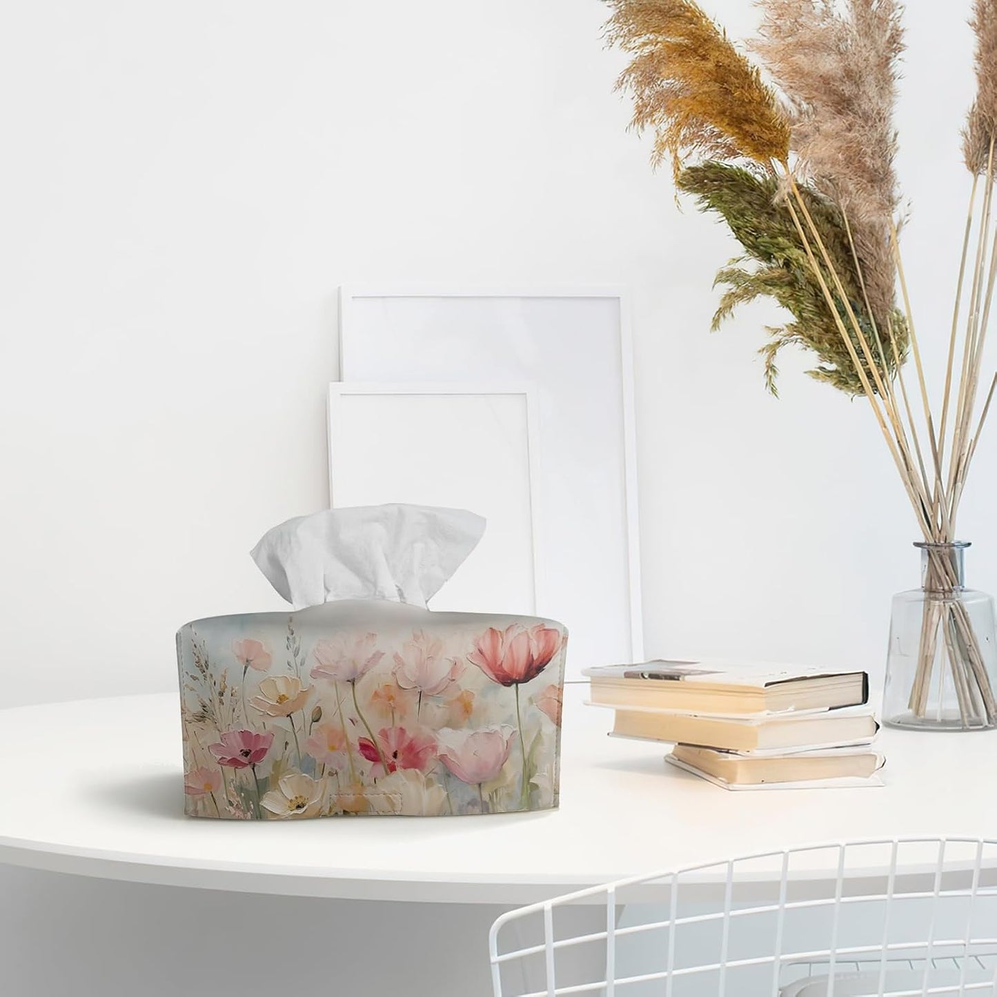Flower Decorative Facial Paper / Floral Tulip