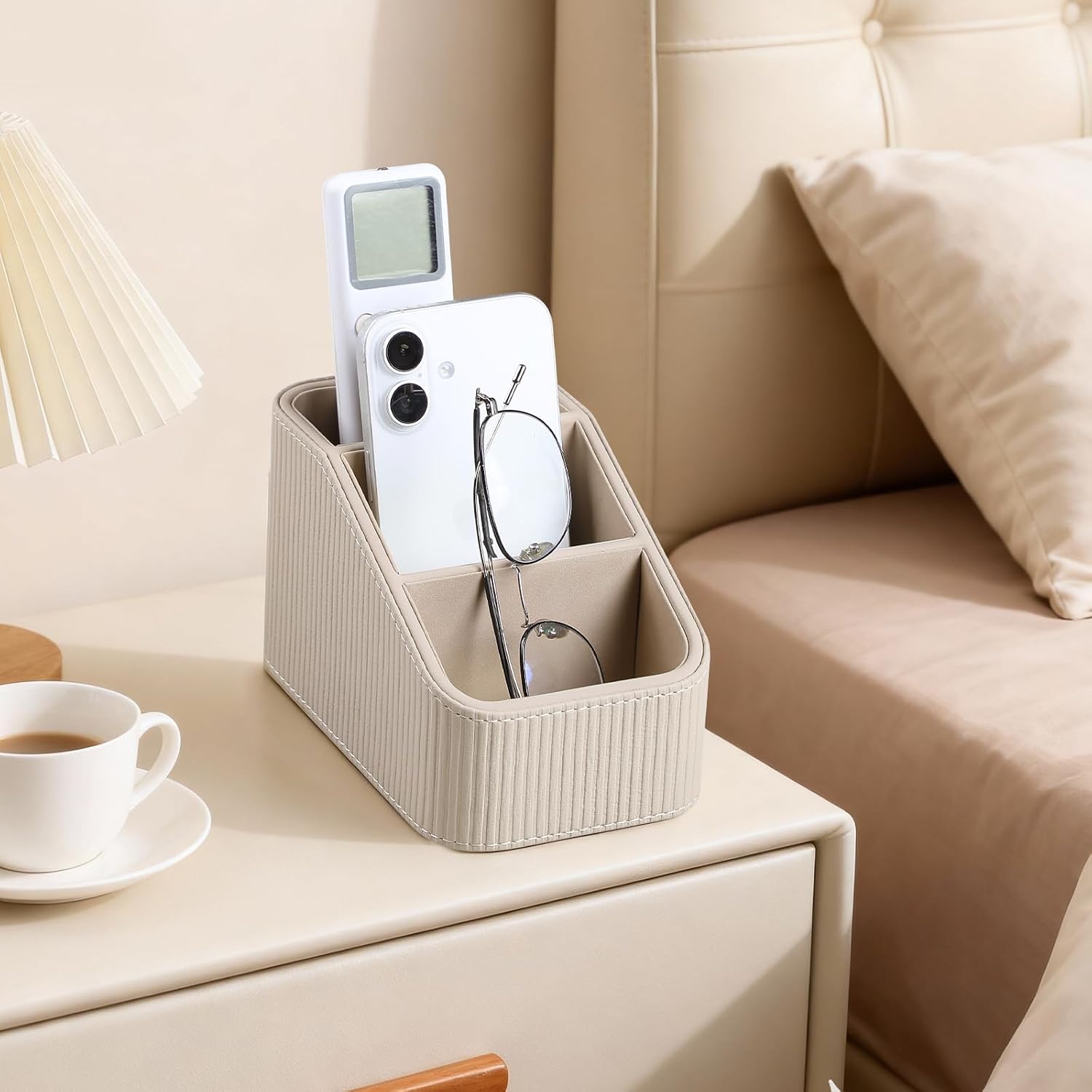Remote Control Holder / Beige