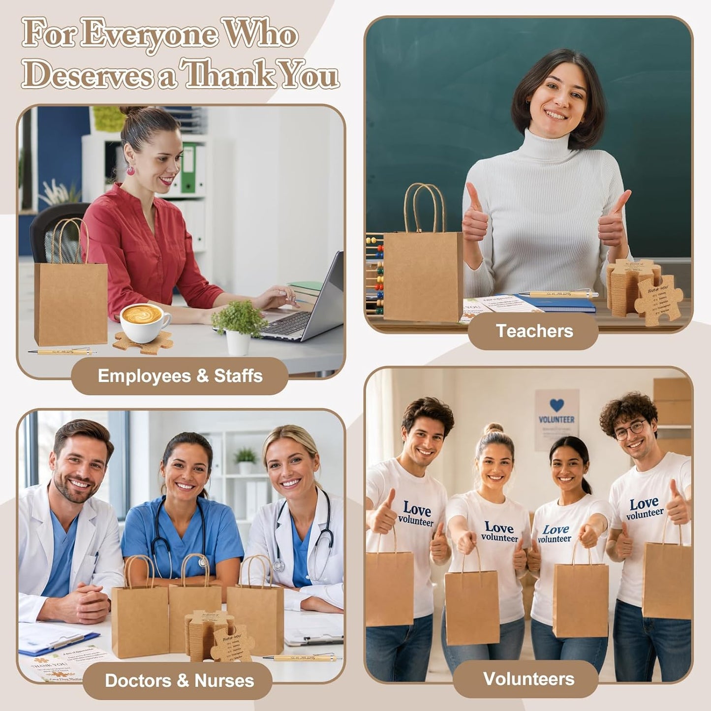 / Employee Appreciation Gifts Set / Set of 120