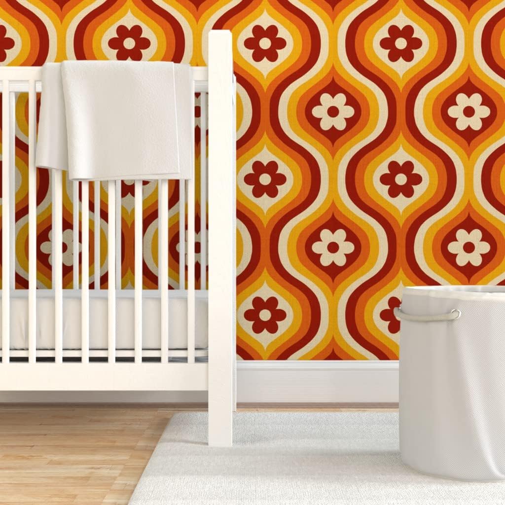 Peel & Stick Wallpaper Swatch / 24 x 12 / Yellow