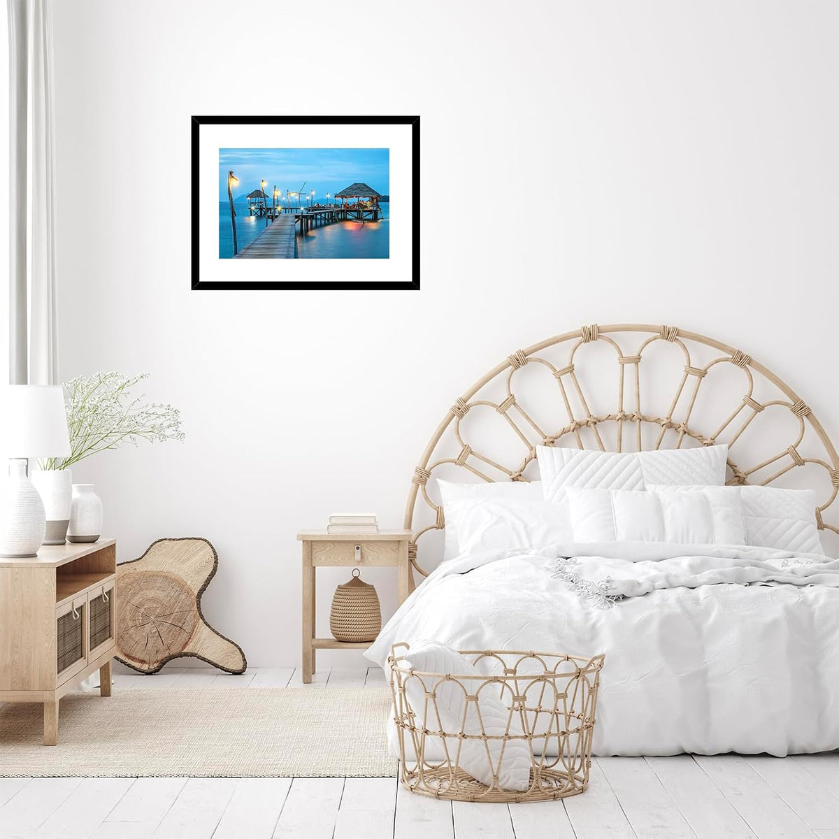 JCJMY 19x25 Picture Frame with 16x22 Mat Set of 4, Display Photo 16x22 with Mat or 19 x 25 Without Mat, Wall Hanging