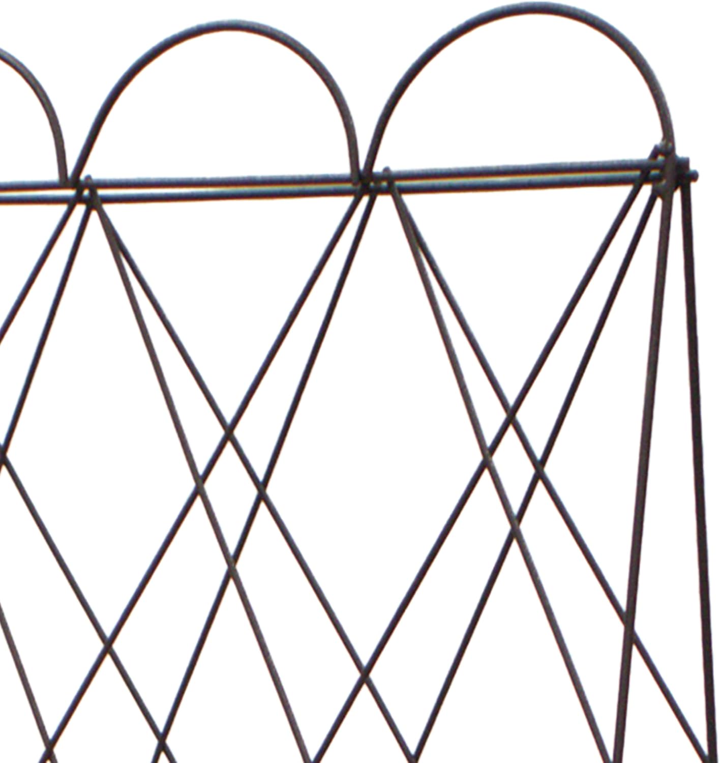 Set of 2 Panacea 90140 Rustic Heirloom Folding Trellises, 60" Tall A-Frame