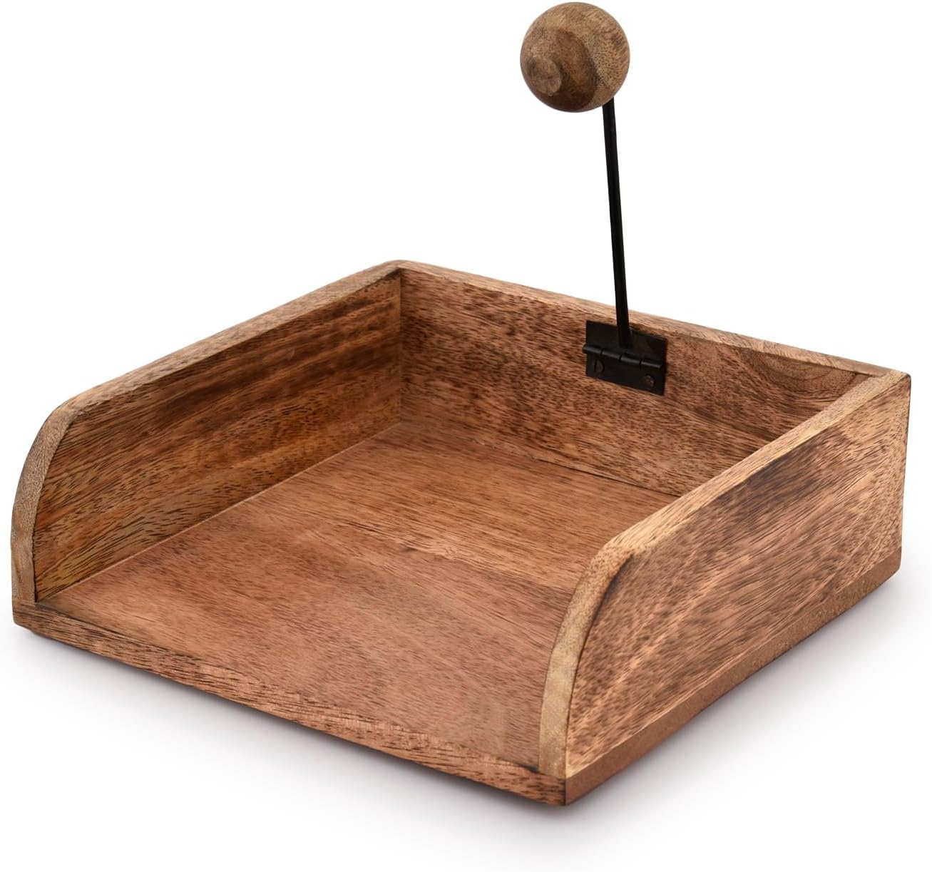 Rustic Farmhouse Wood Napkin Holder