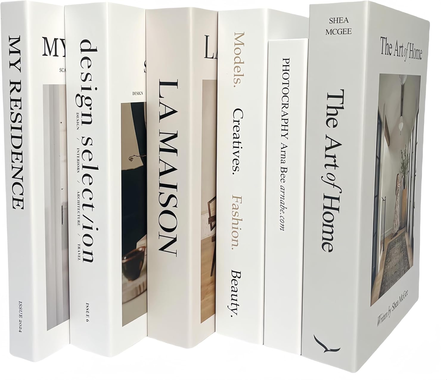 Decorative Books Modern Home / M50 / Set of 6