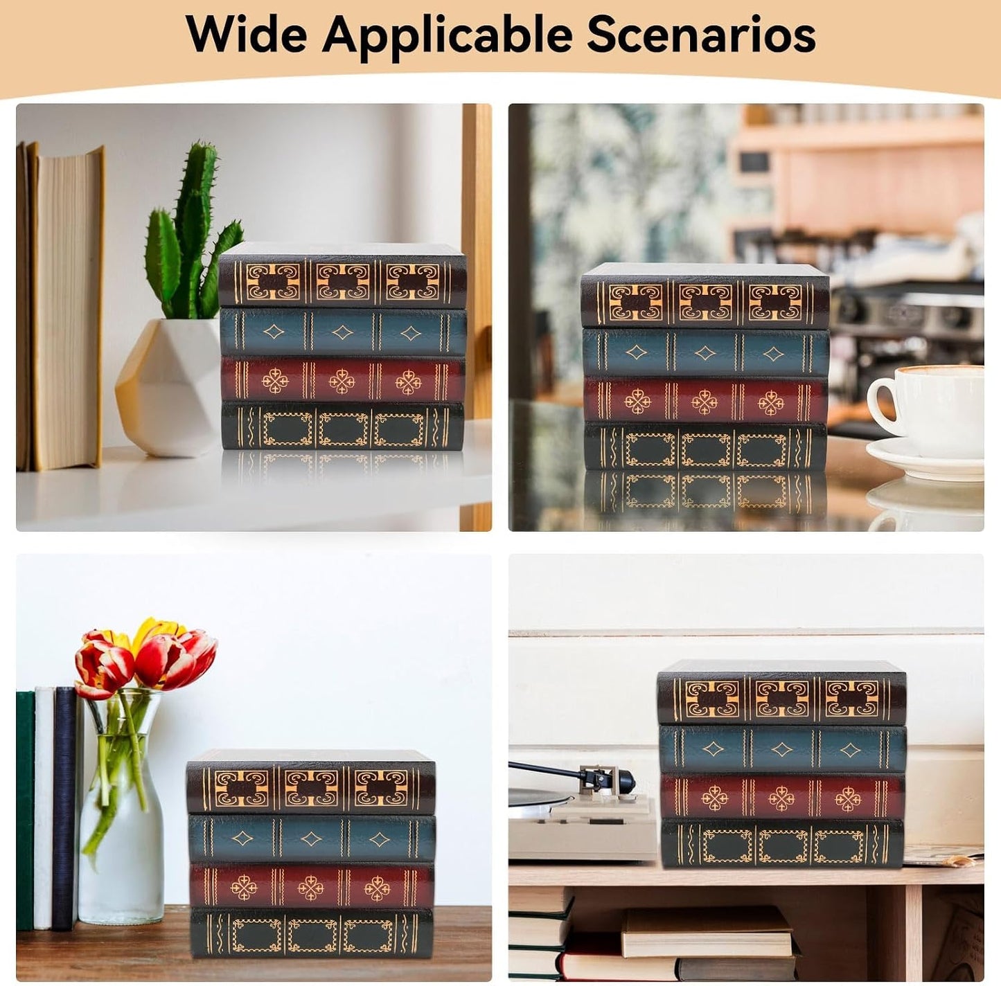 Decorative Fake/Faux Book Storage Box