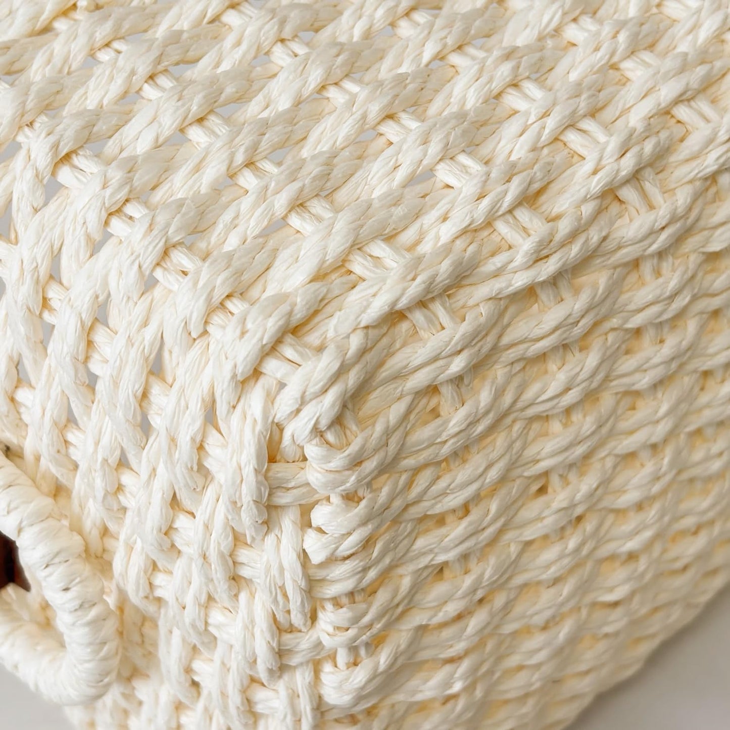 woven Storage basket / Beige