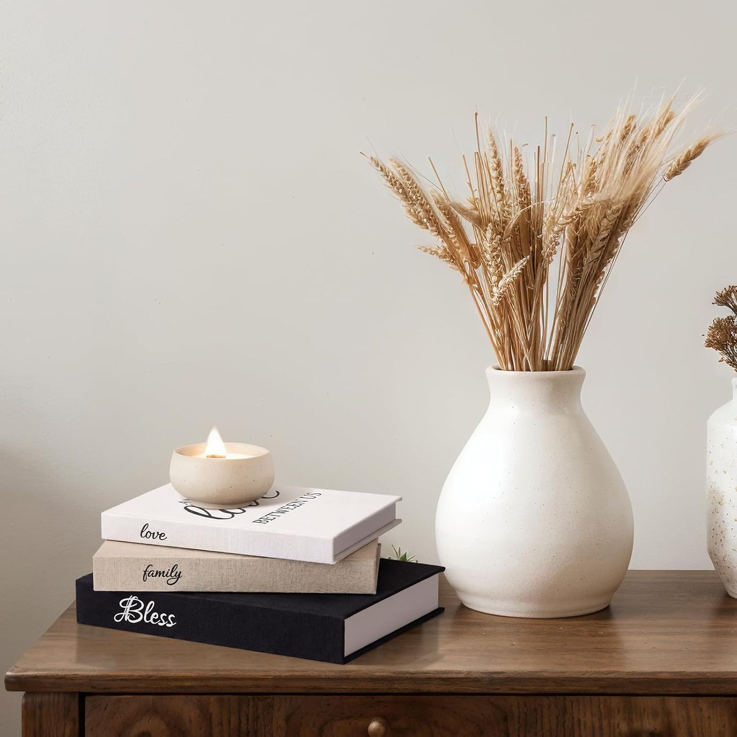 Decorative Books / Bless Family Love / Modern / Set of 3