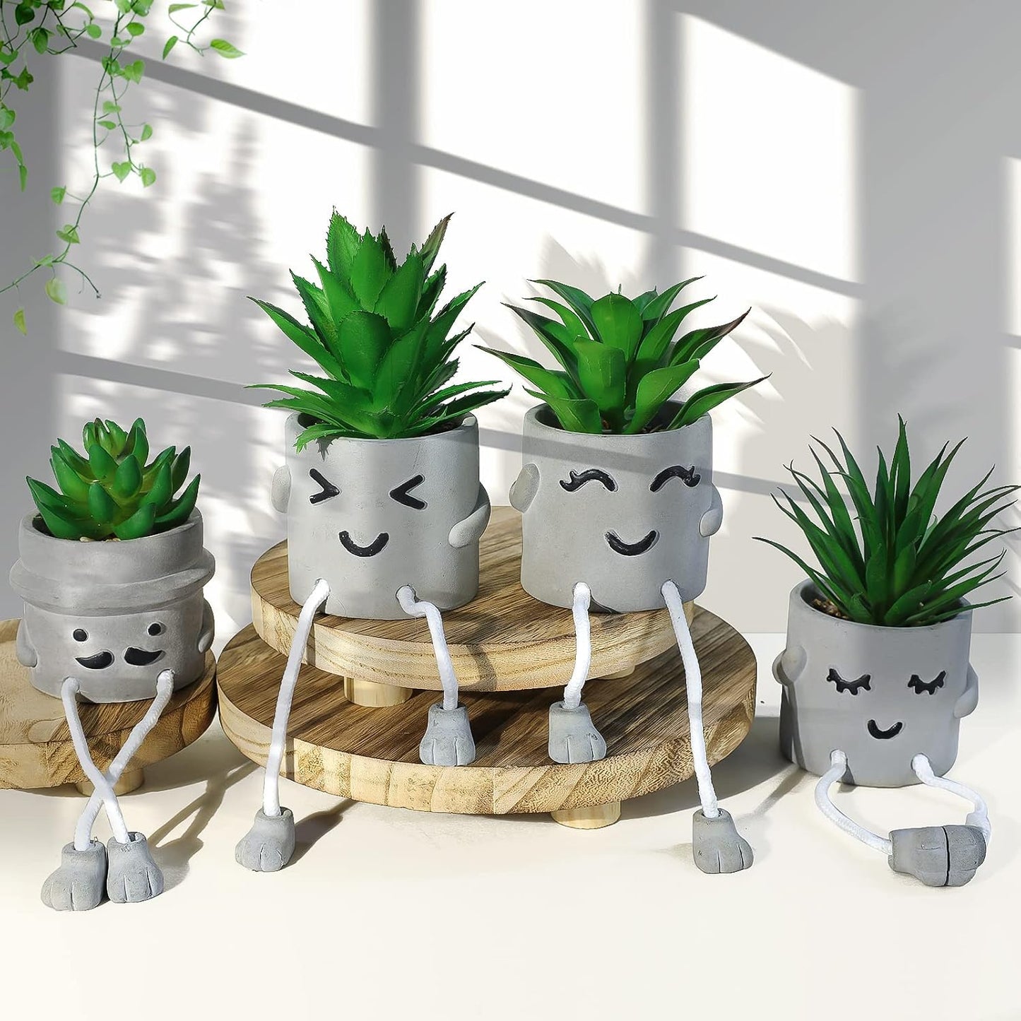 Creative Artificial Succulent Plants / Set of 4